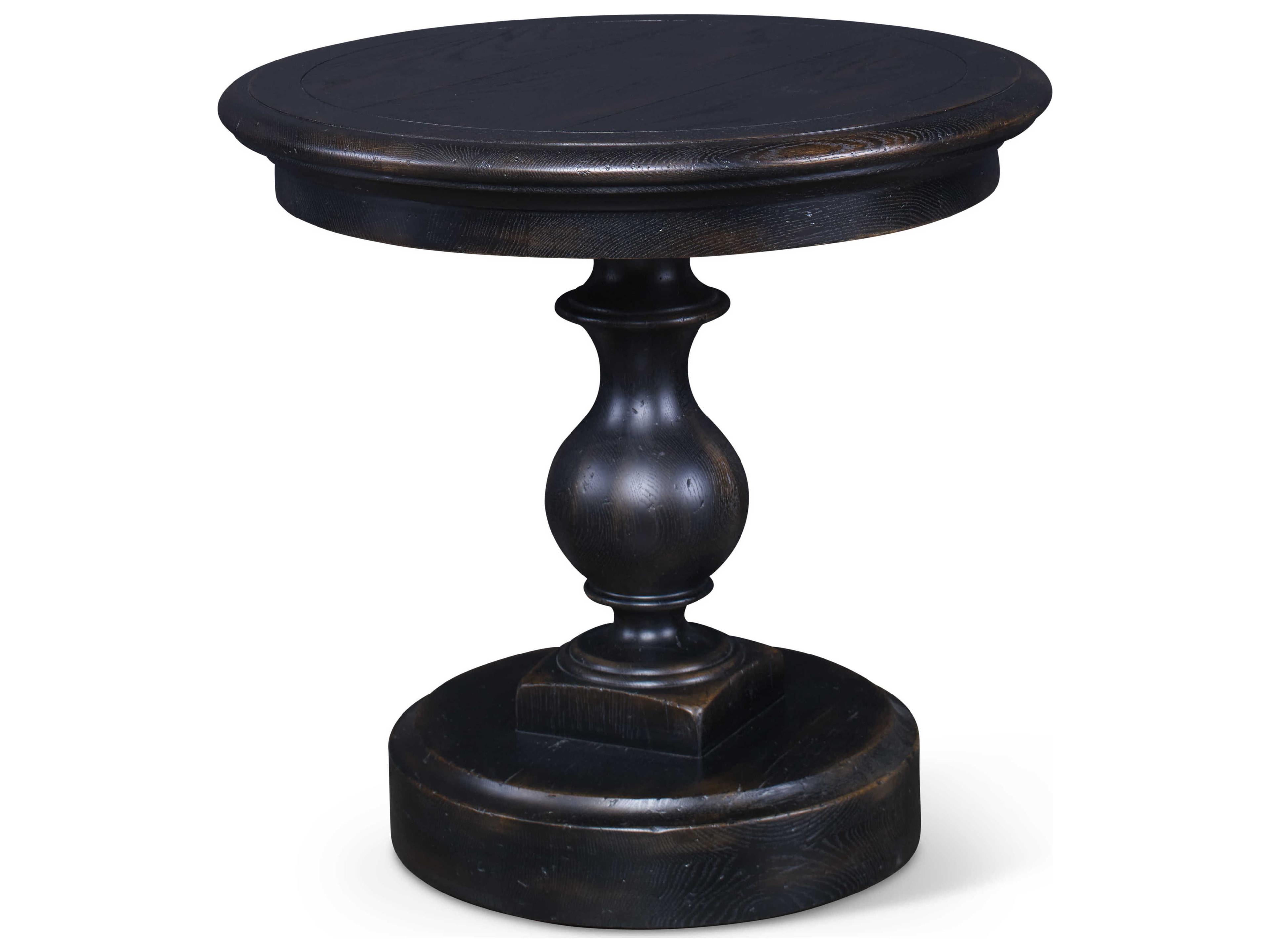 Monarch Round Wood End Table
