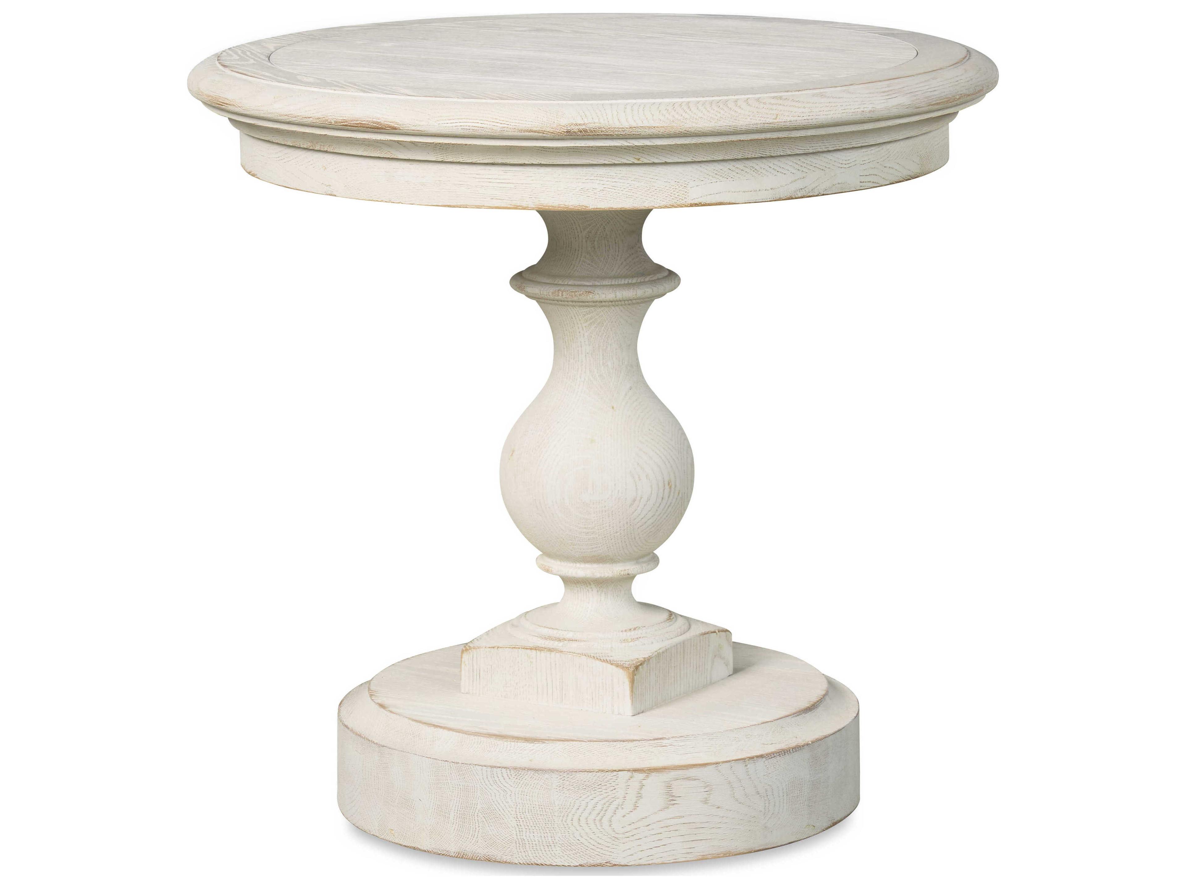 Century Furniture Monarch Round Wood End Table