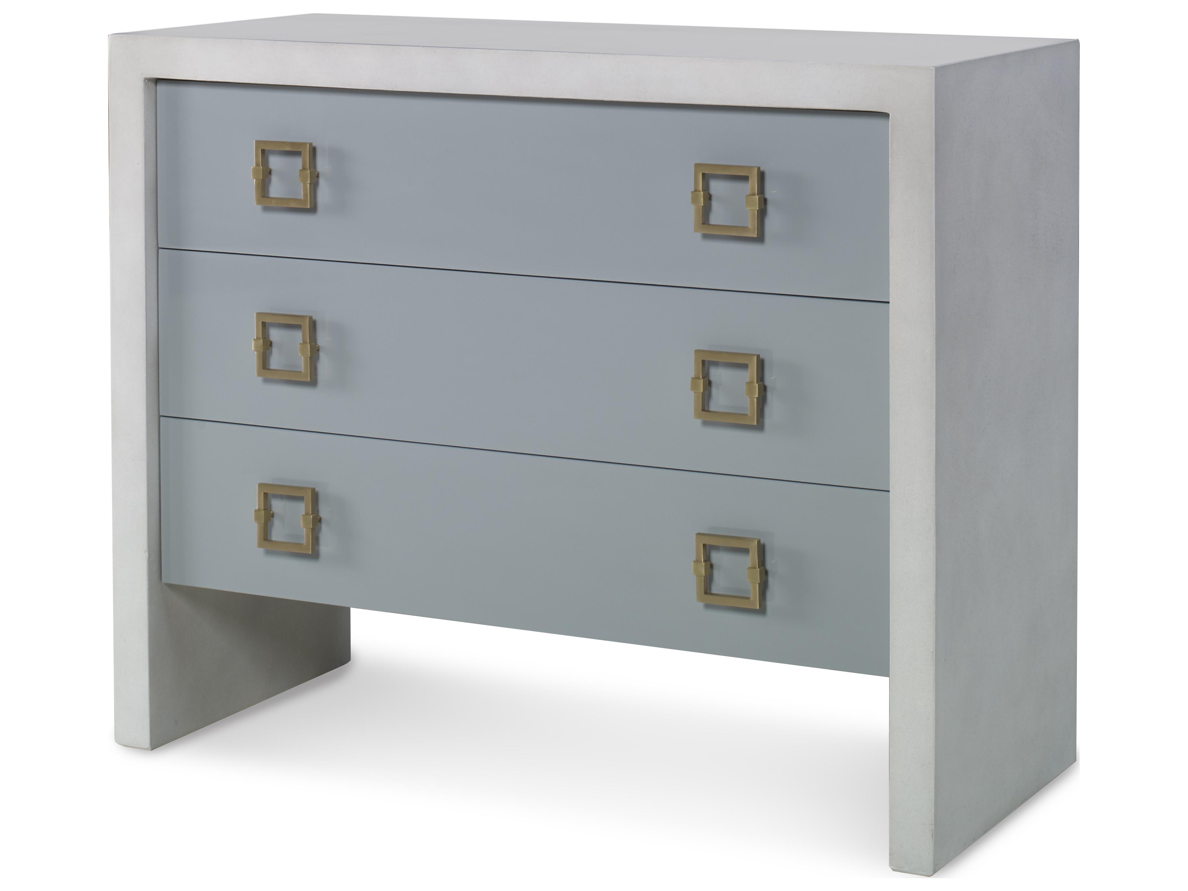 Monarch Gray Oak Wood Accent Chest