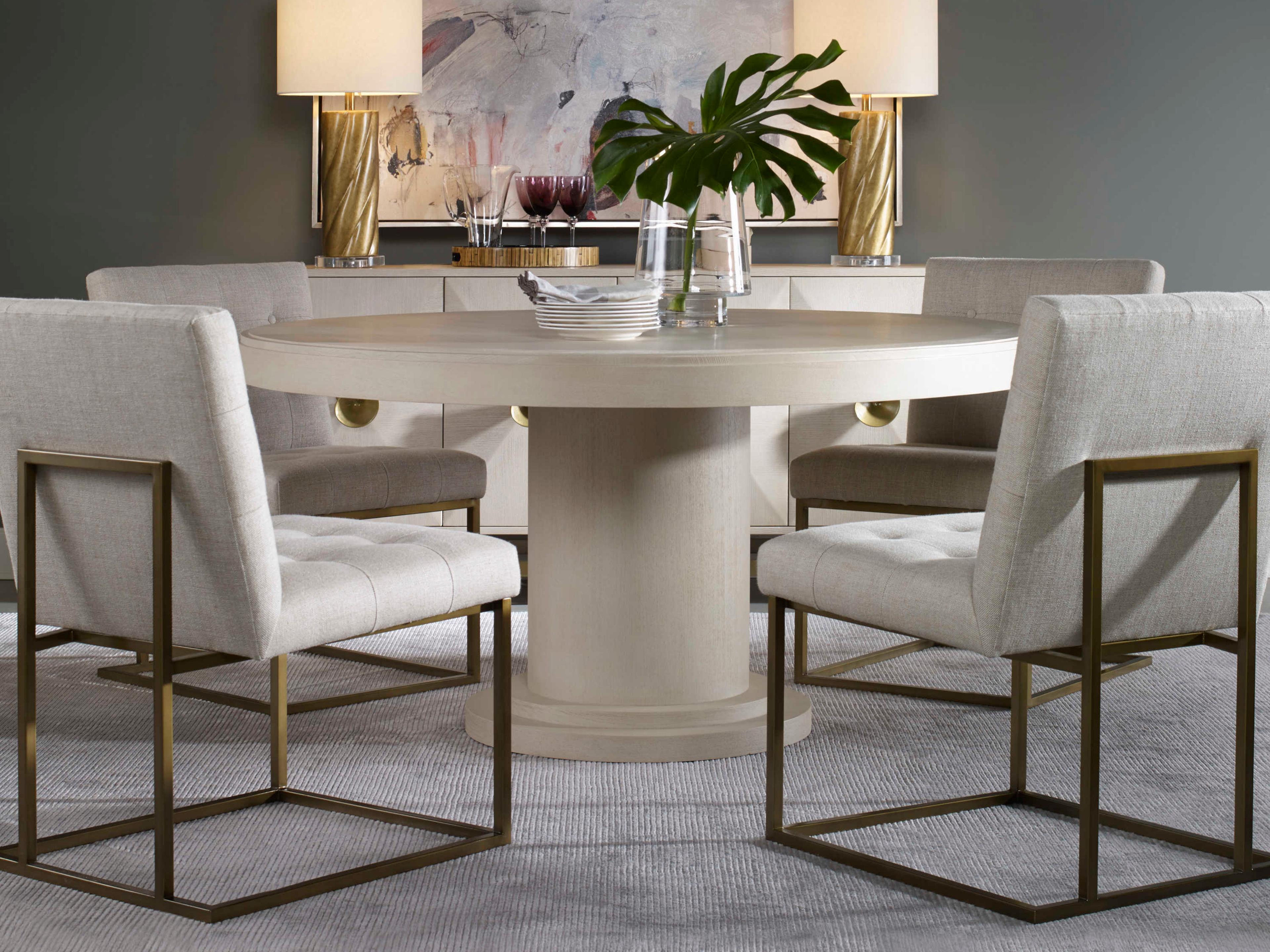 Century Furniture Monarch Round Wood Dining Table