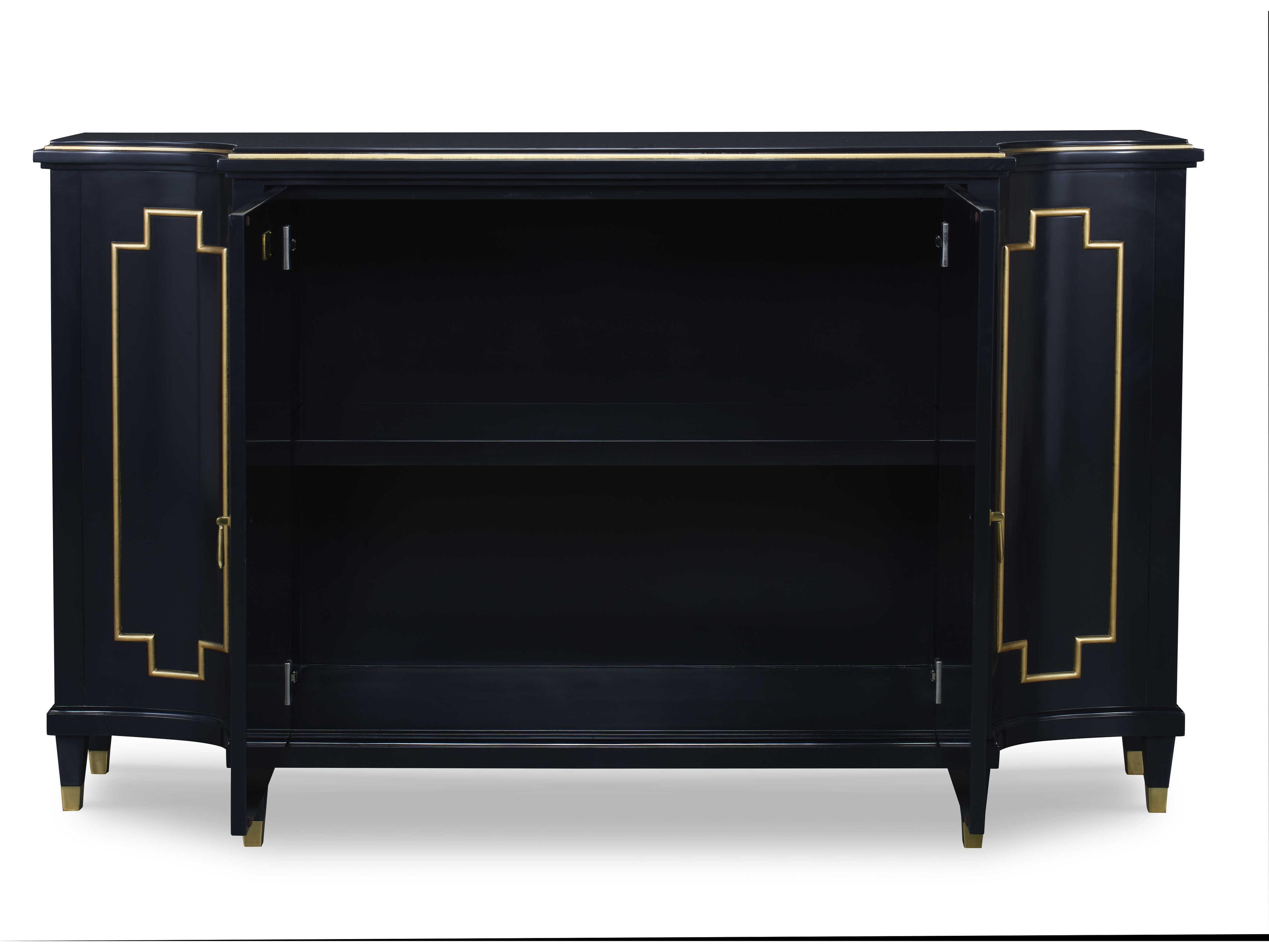 Century Furniture Monarch Demilune Wood Sideboard