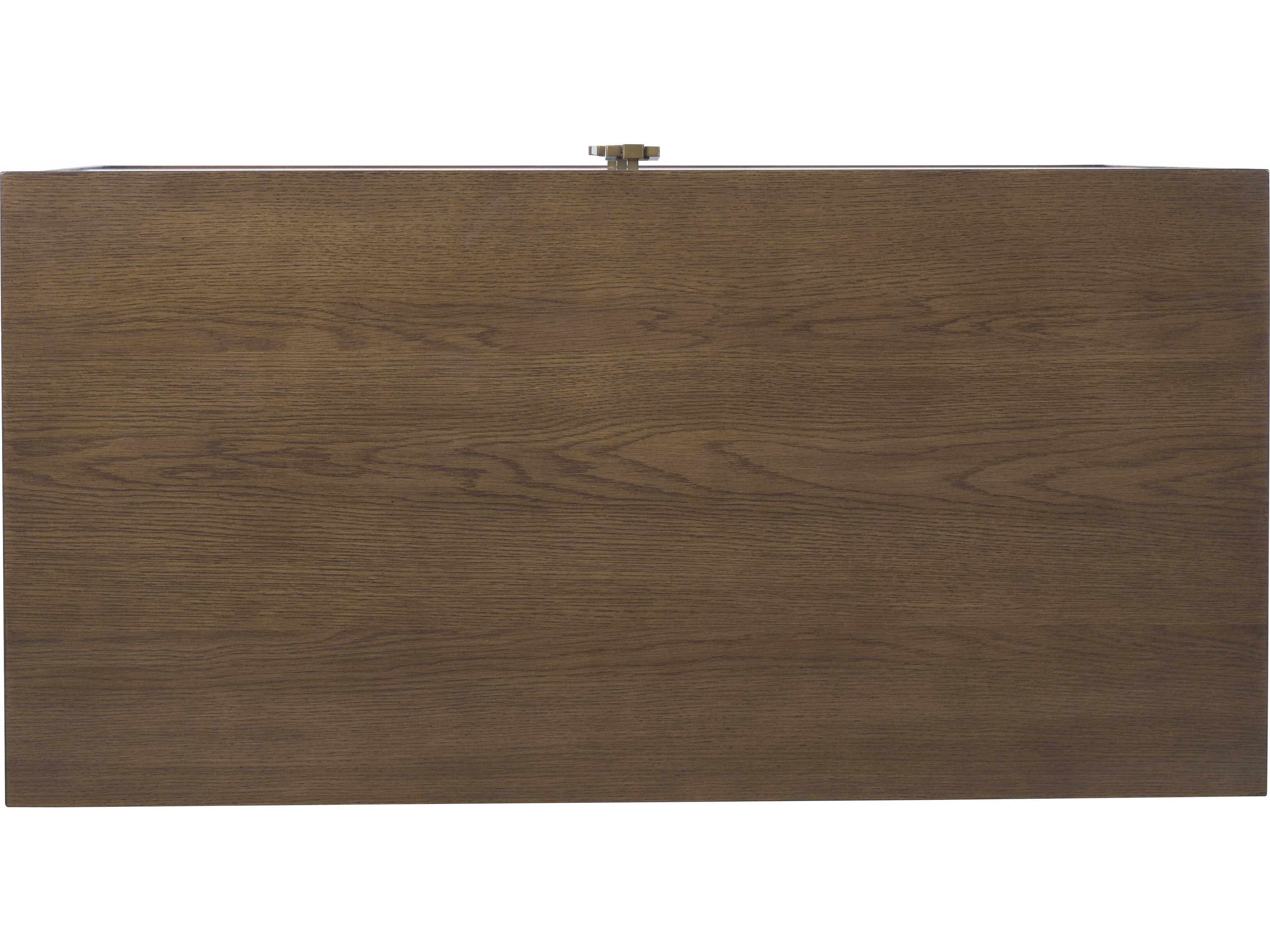 Century Furniture Monarch Brown Oak Wood Accent Chest