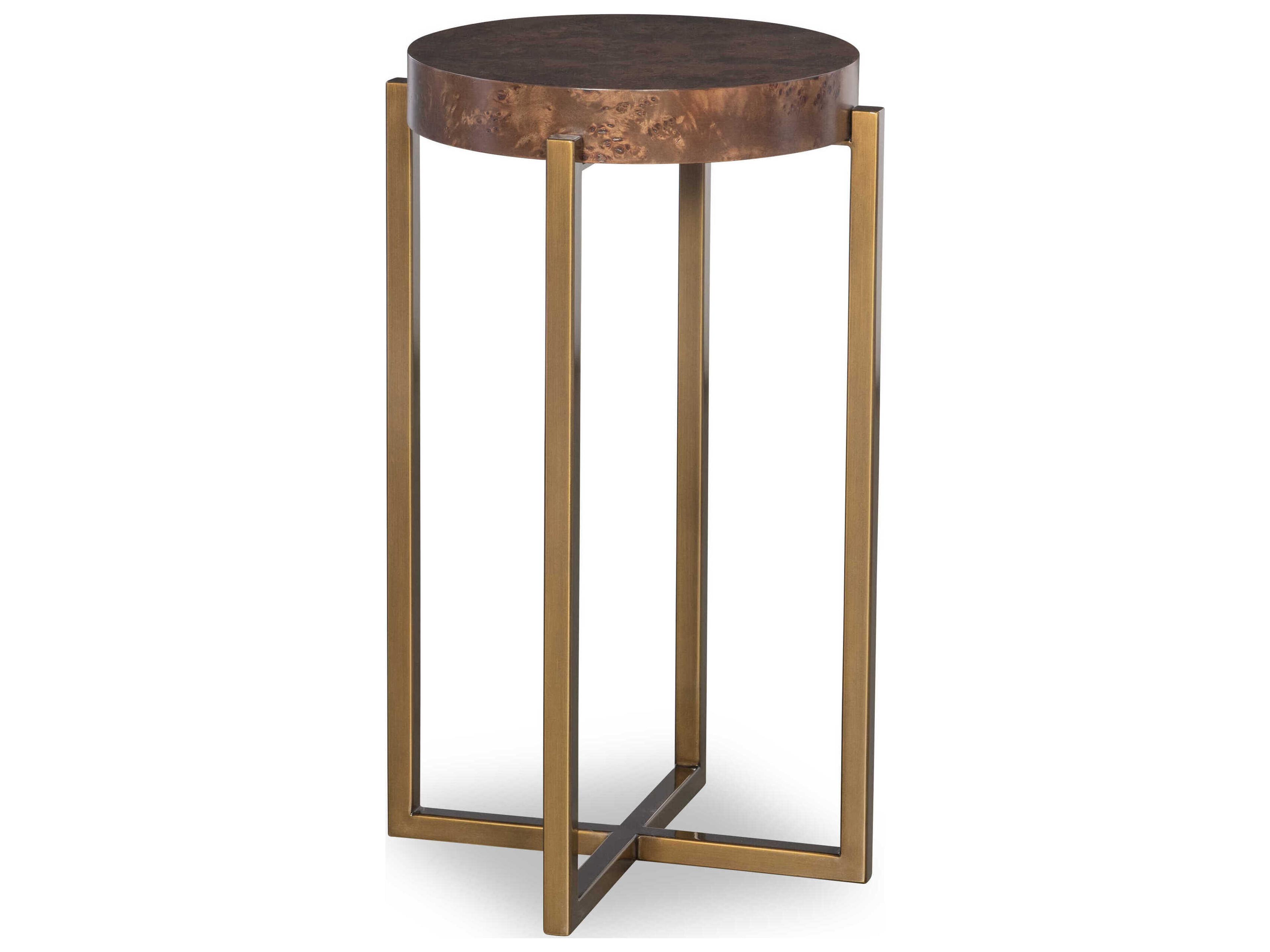 Monarch Round Wood End Table