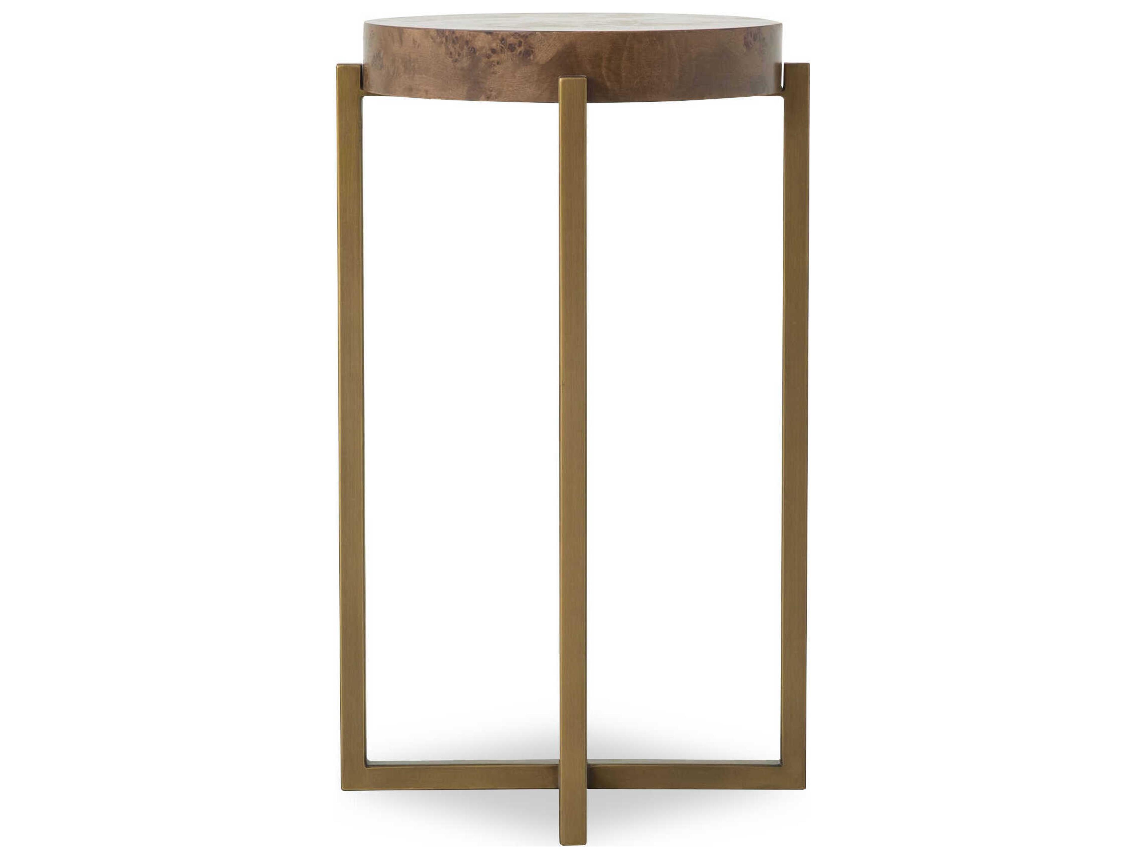 Century Furniture Monarch Round Wood End Table