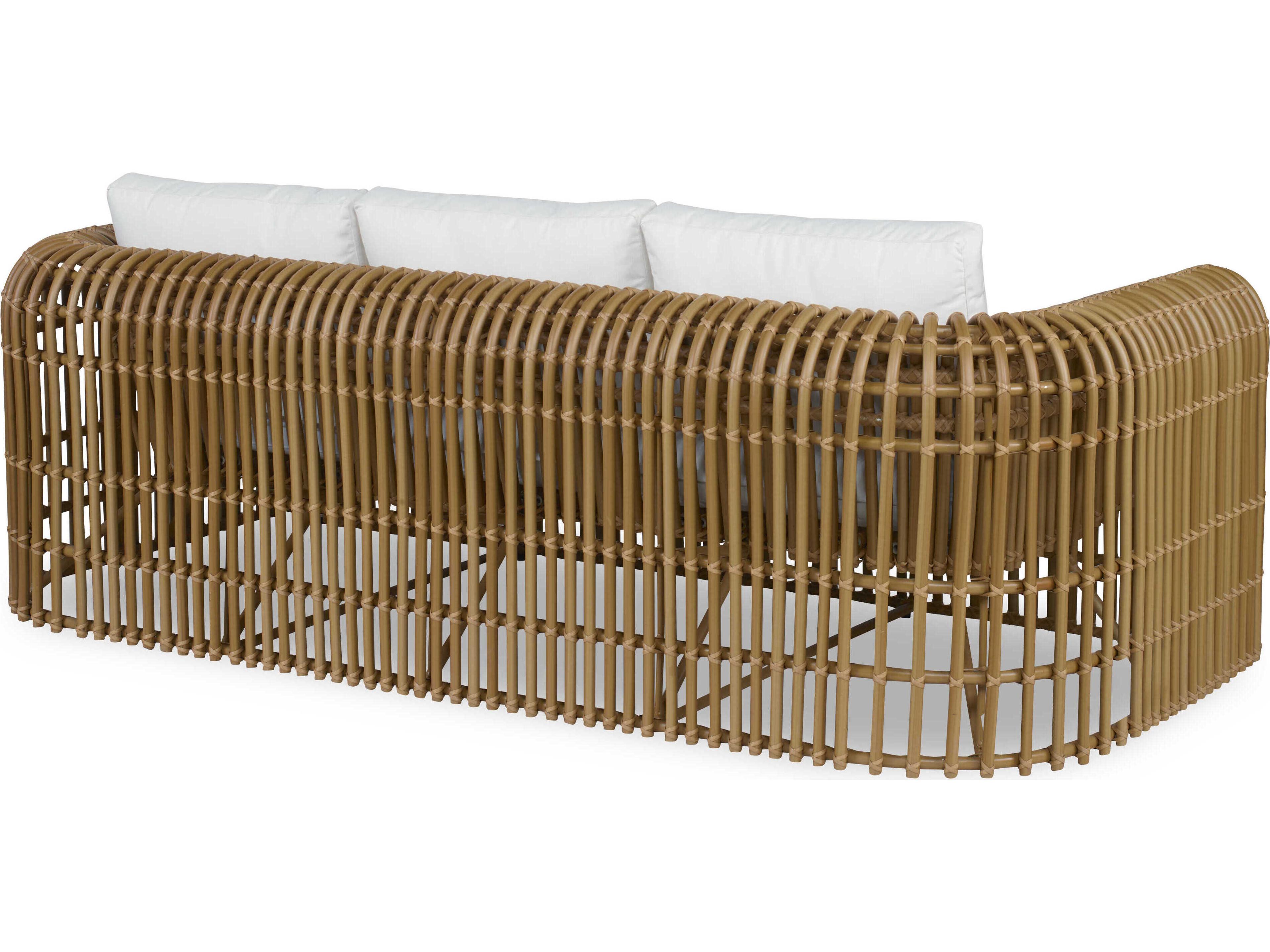 Century Outdoor Carrier And Company Aluminum Cushion Sofa