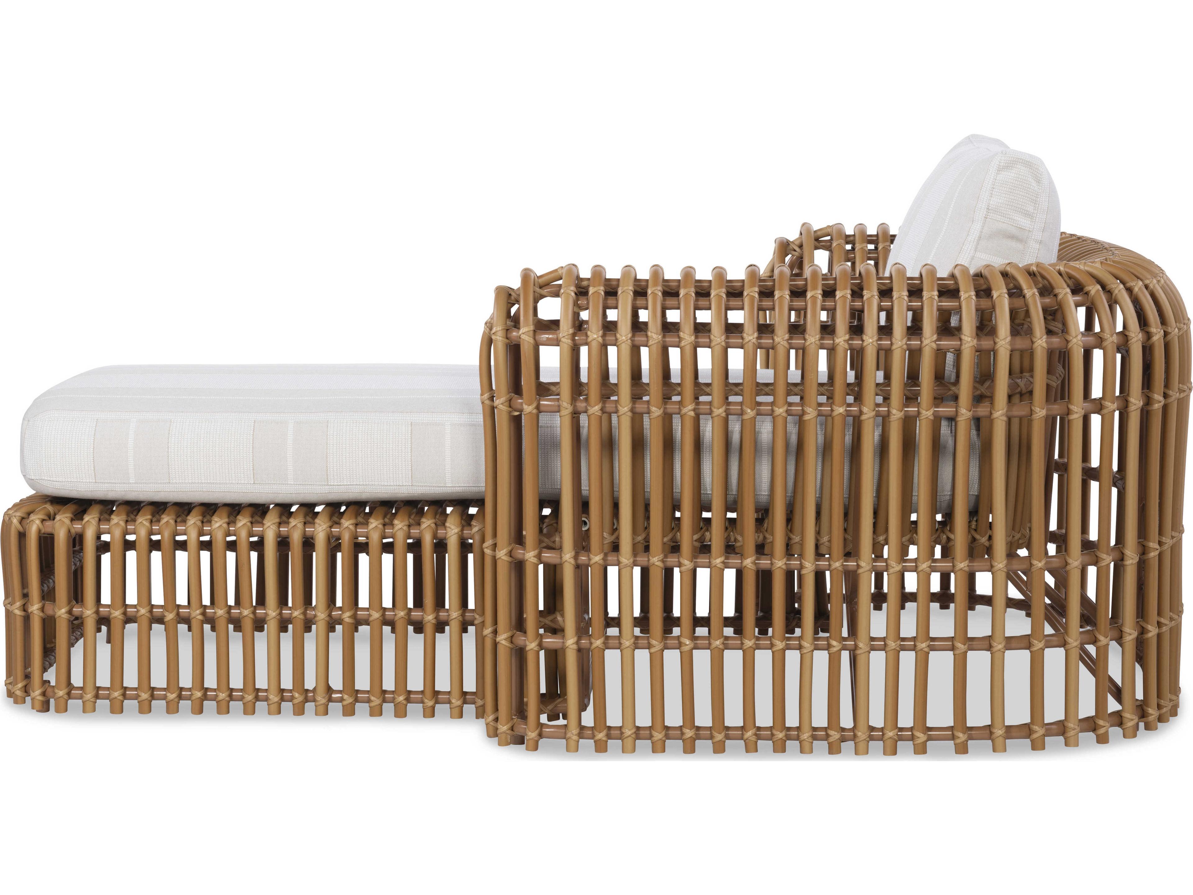 Century Outdoor Carrier And Company Aluminum Cushion Chaise Lounge