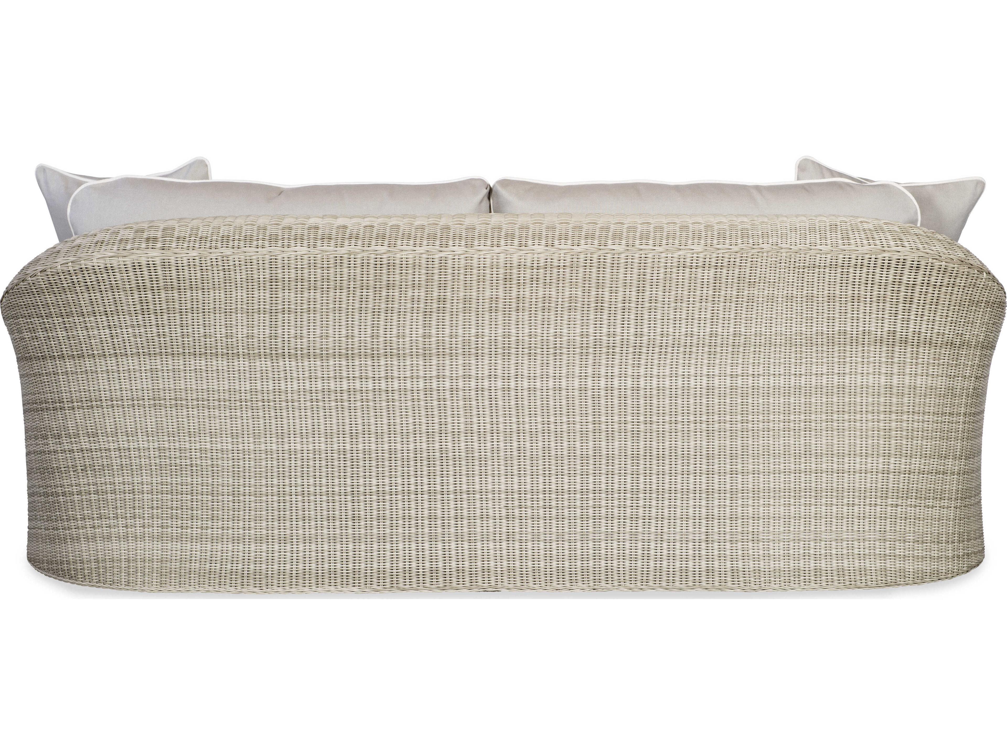 Century Outdoor Carrier And Company Aluminum Cushion Sofa