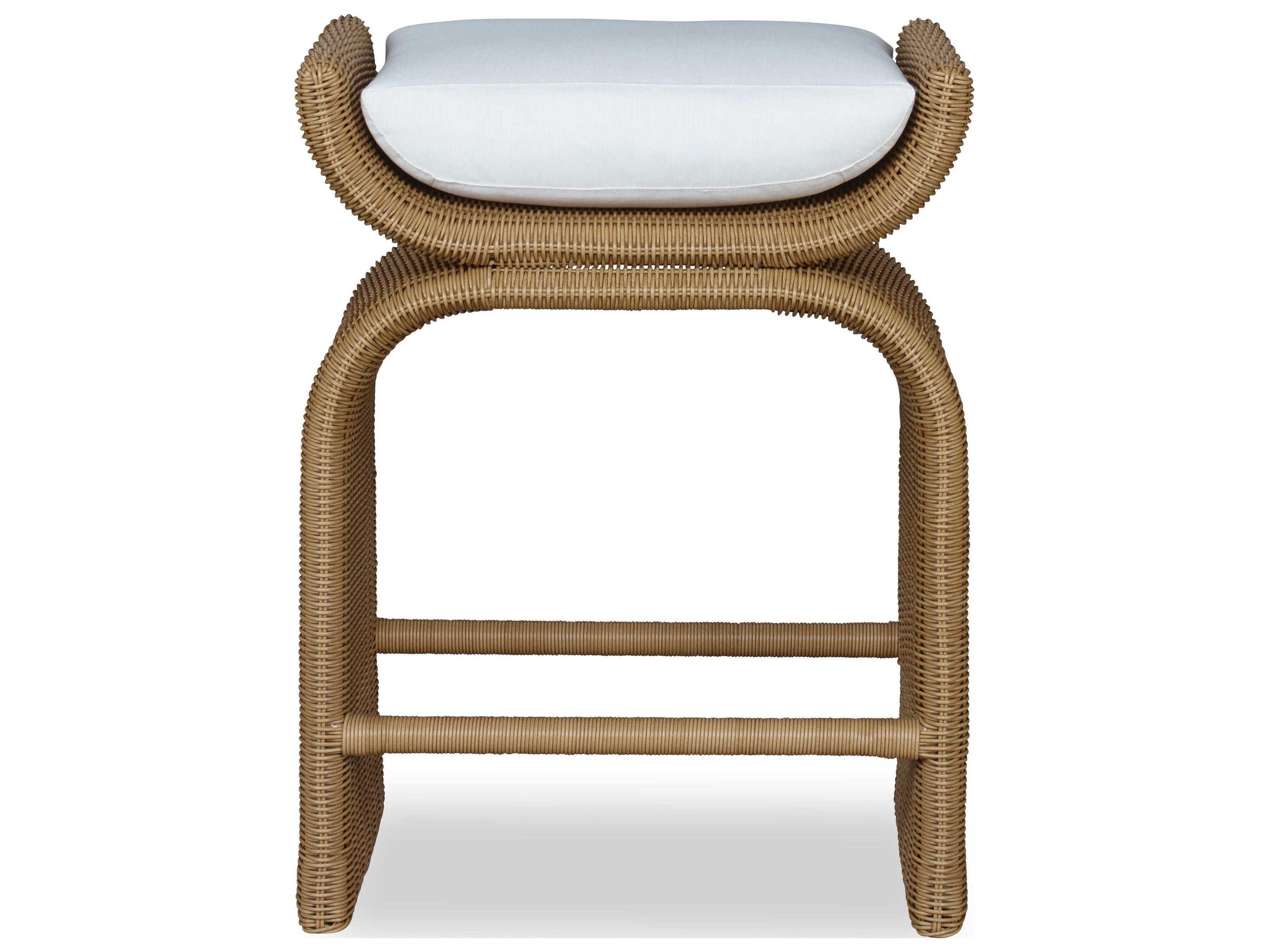 Century Outdoor Carrier And Company Aluminum Cushion Bar Stool