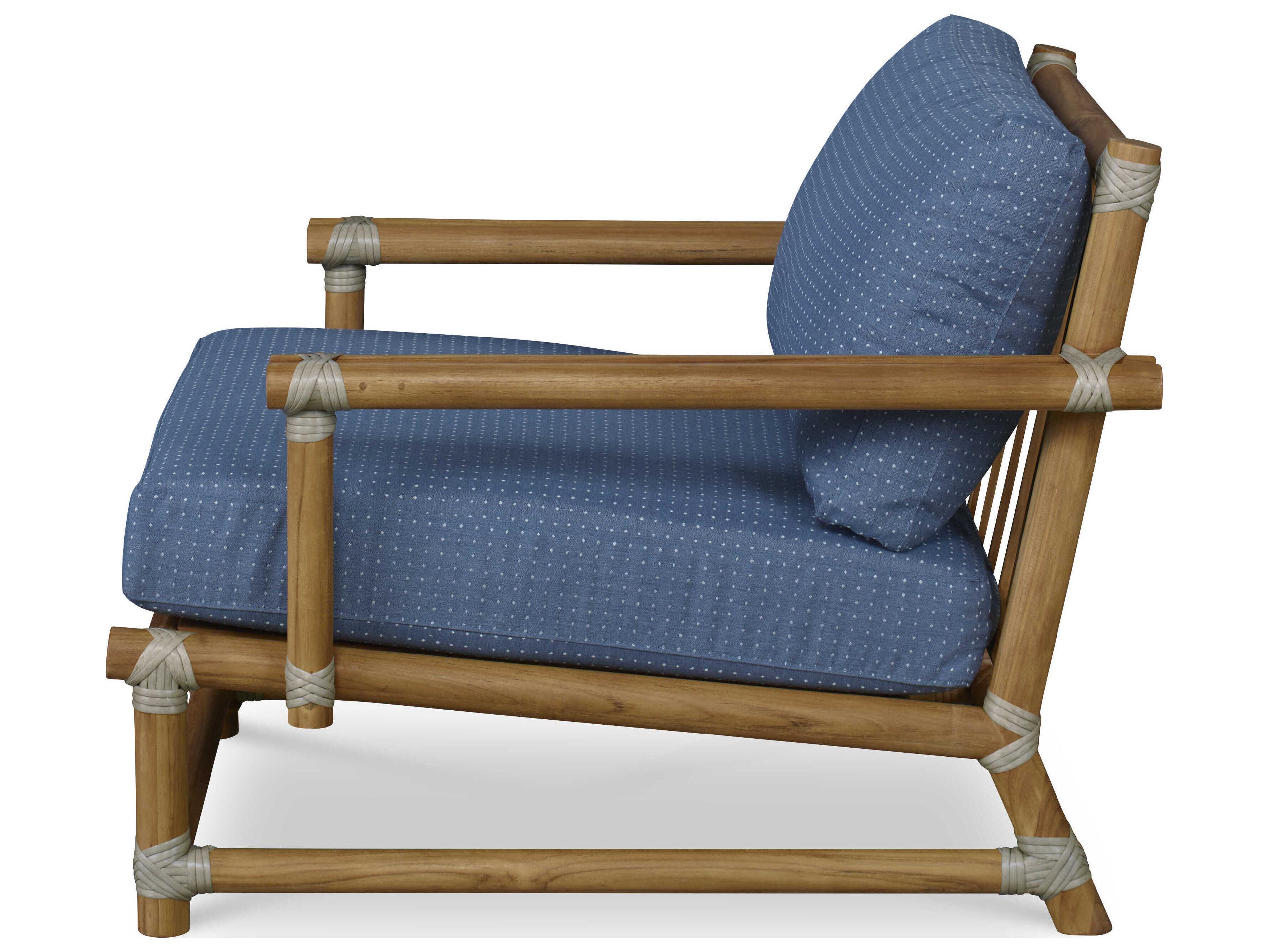 Century Outdoor Carrier And Company Resin Cushion Lounge Chair