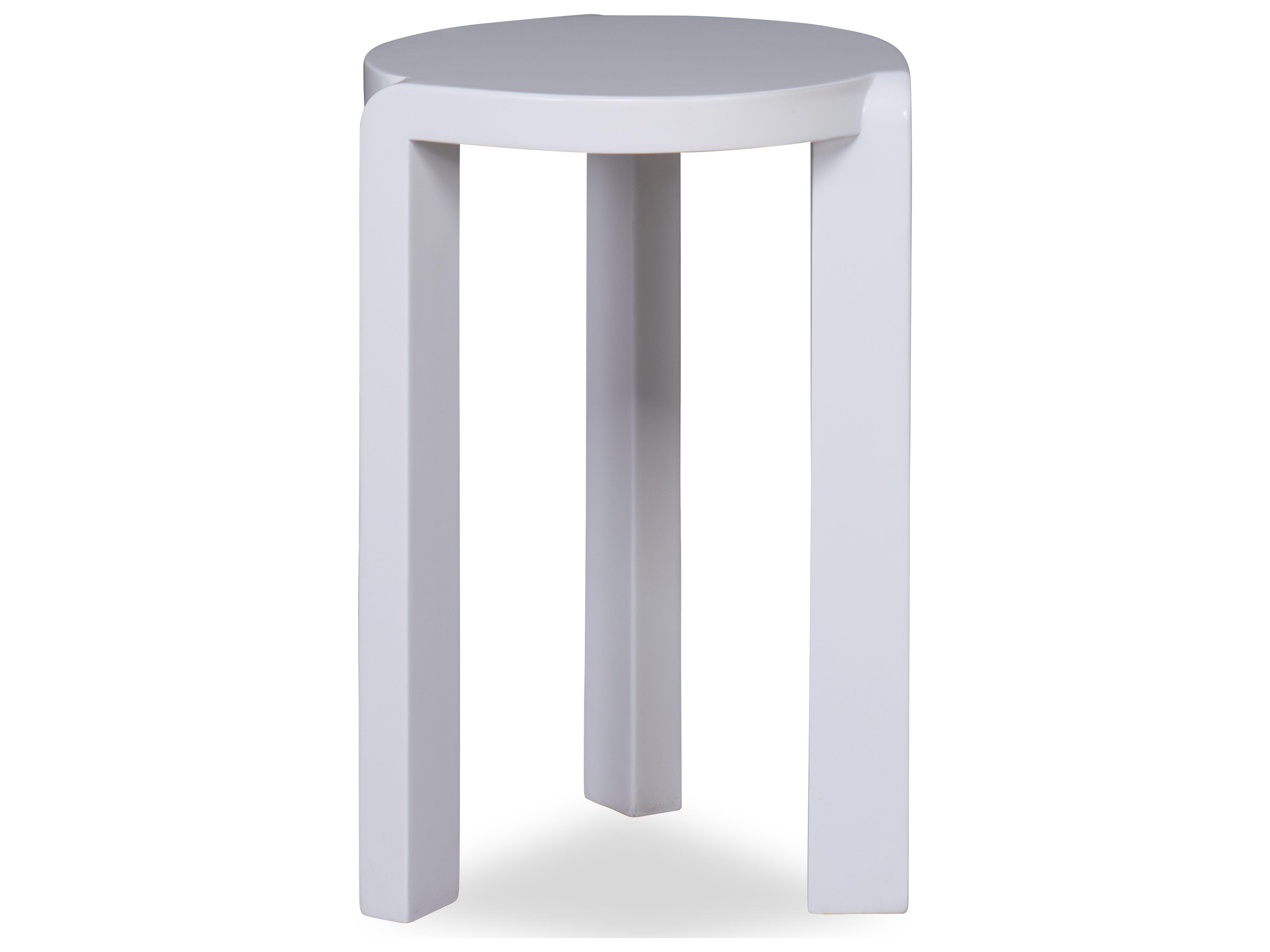 Century Outdoor Margaux Outdoor Side Table - White
