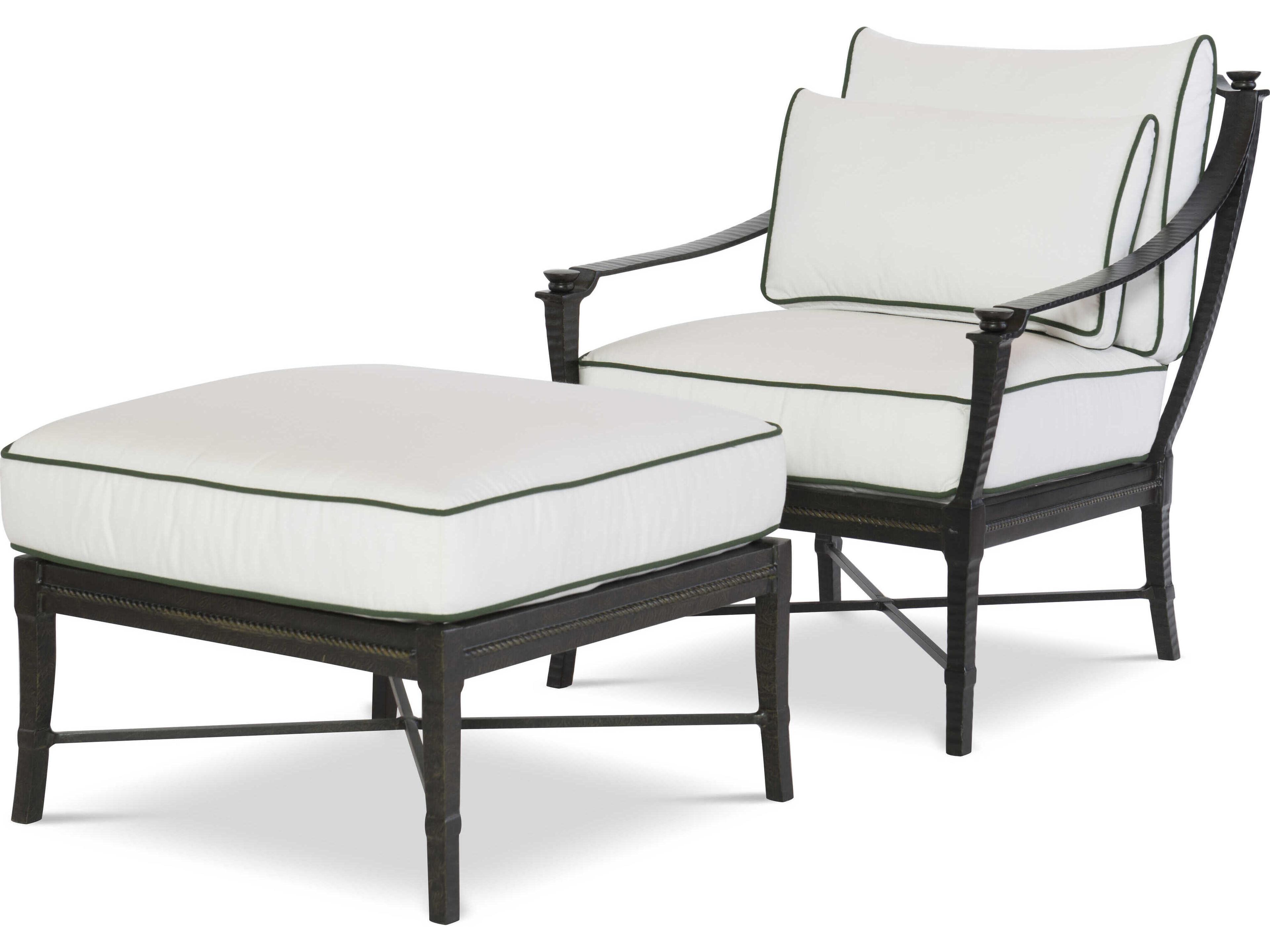 Century Outdoor Andalusia Cordoba Aluminum Cushion Lounge Chair