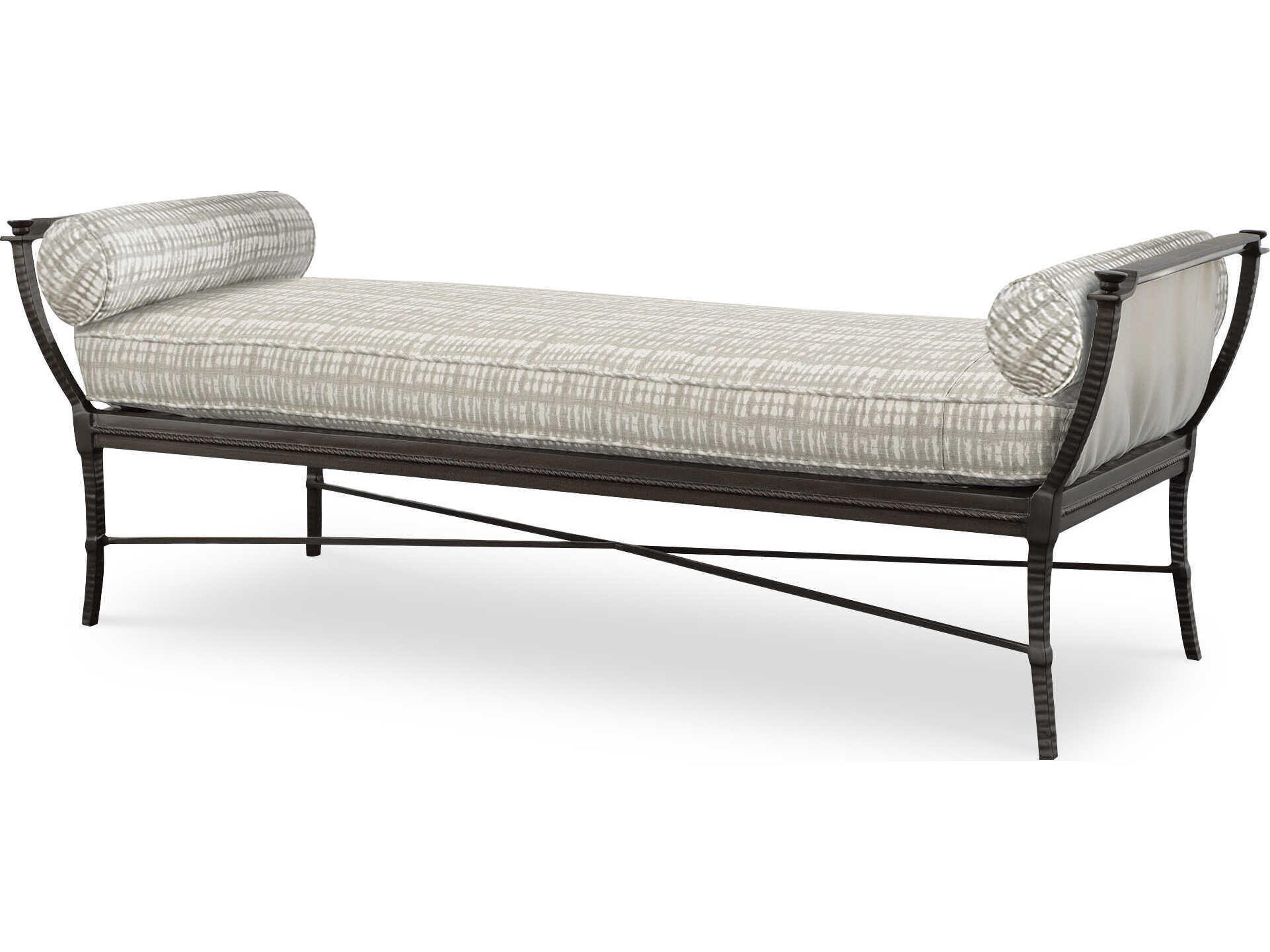 Andalusia Aluminum Cushion Bench