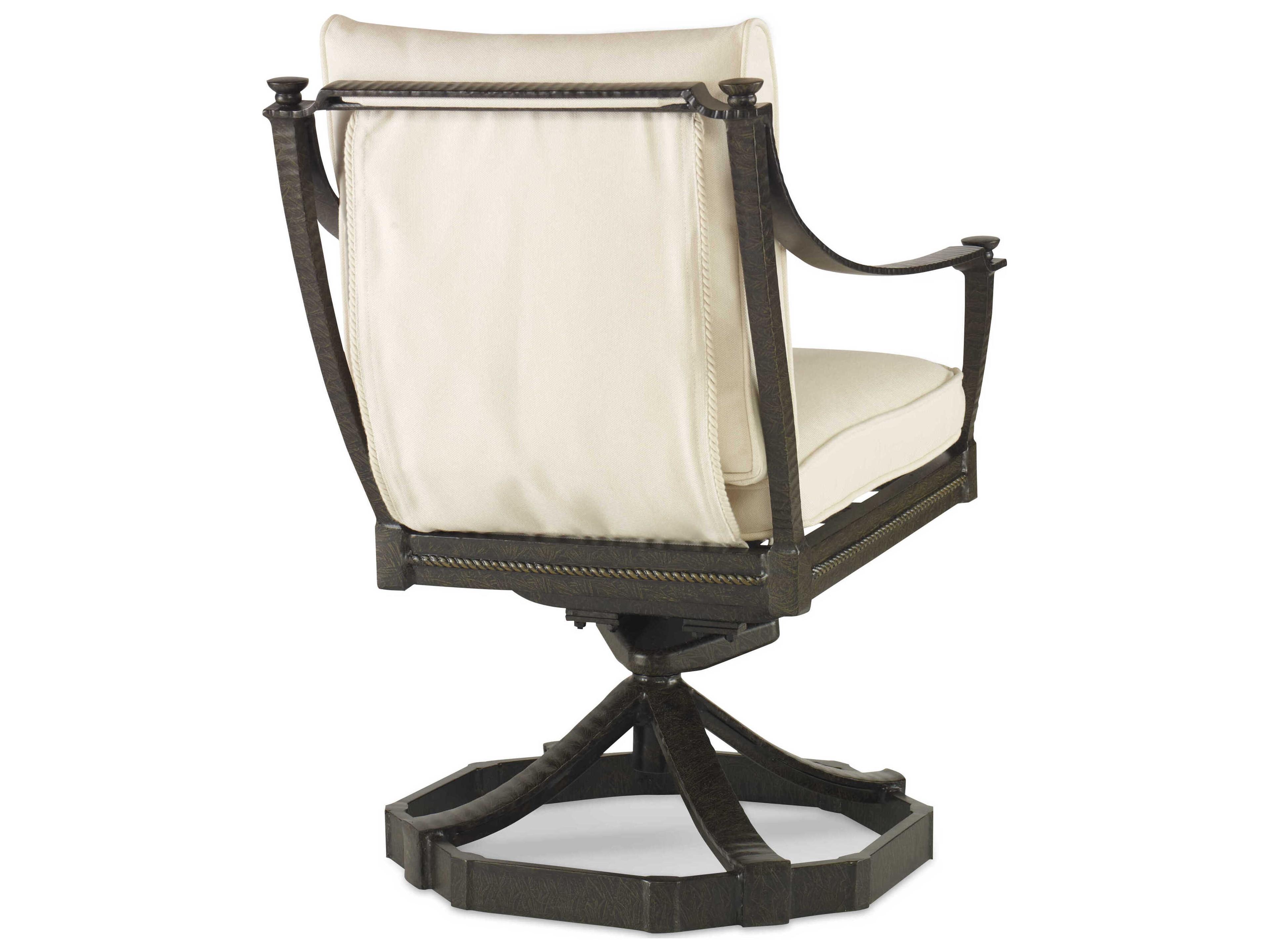 Century Outdoor Andalusia Cordoba Aluminum Cushion Dining Chair