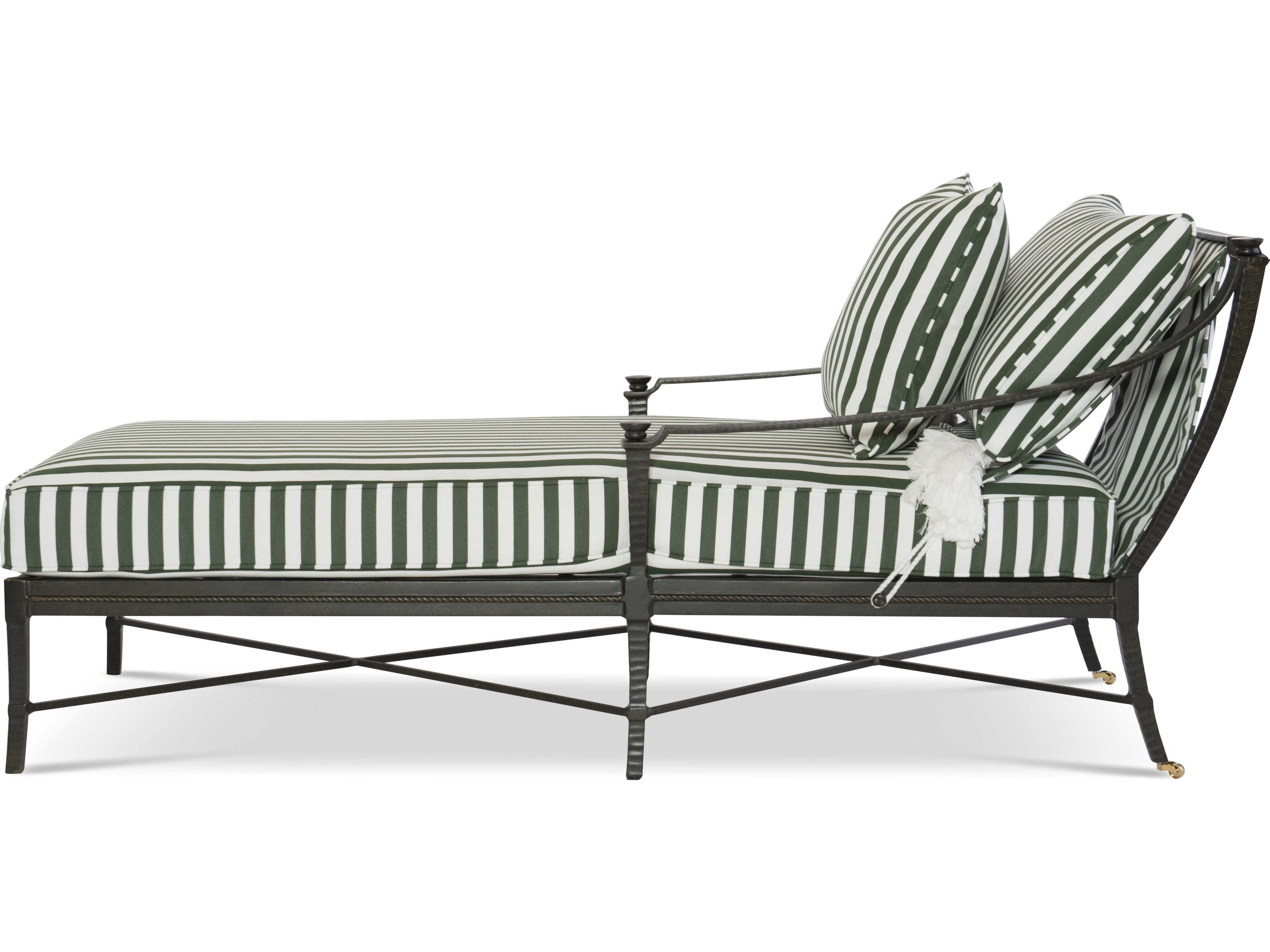 Century Outdoor Andalusia Cordoba Aluminum Cushion Chaise Lounge