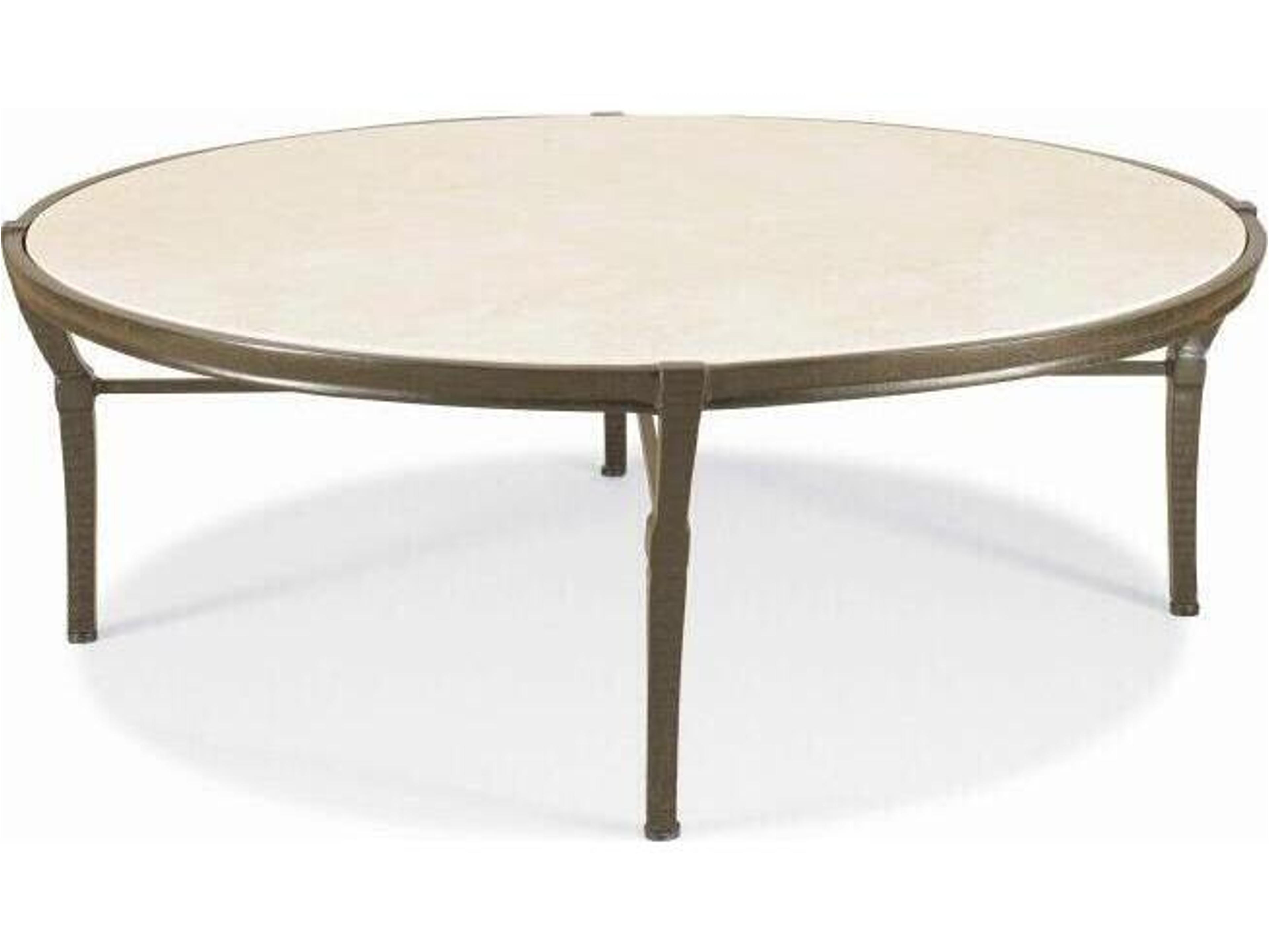 Andalusia Aluminum Round Coffee Table