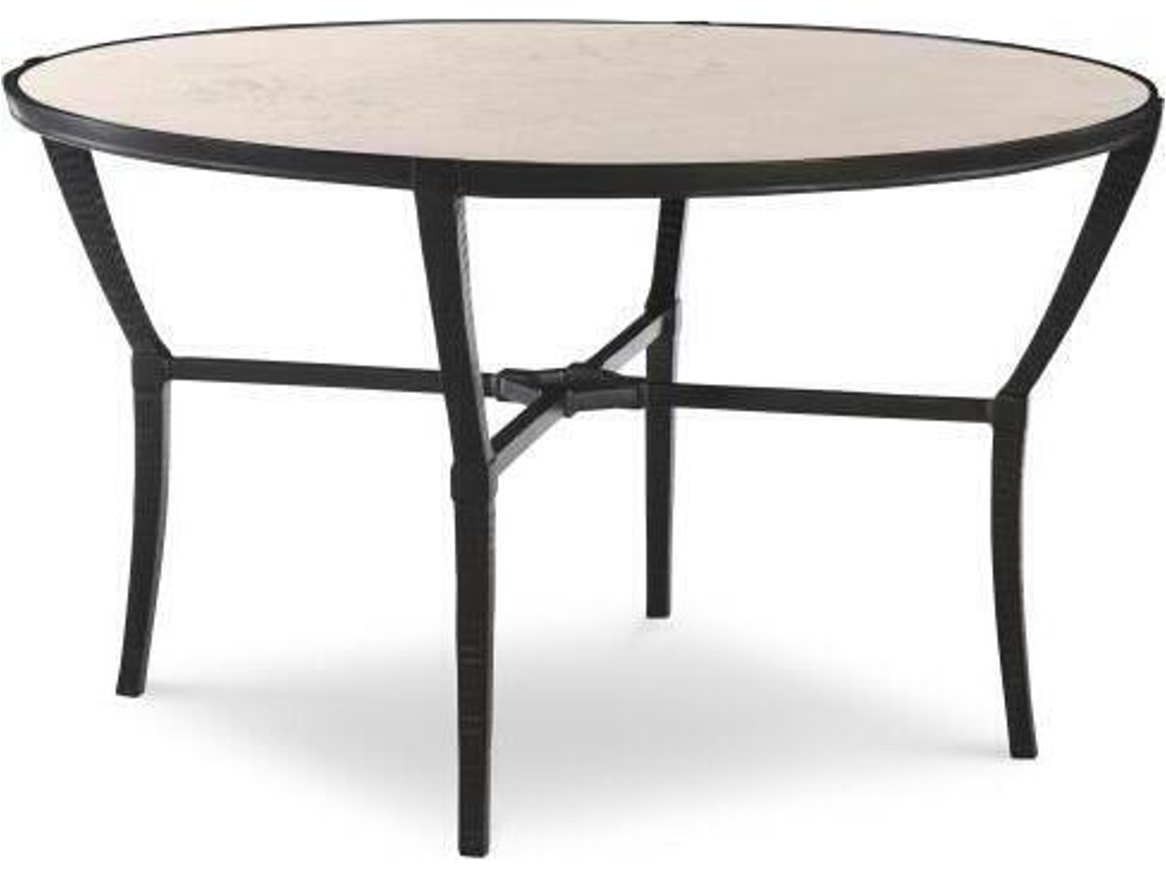 Andalusia Aluminum Round Dining Table