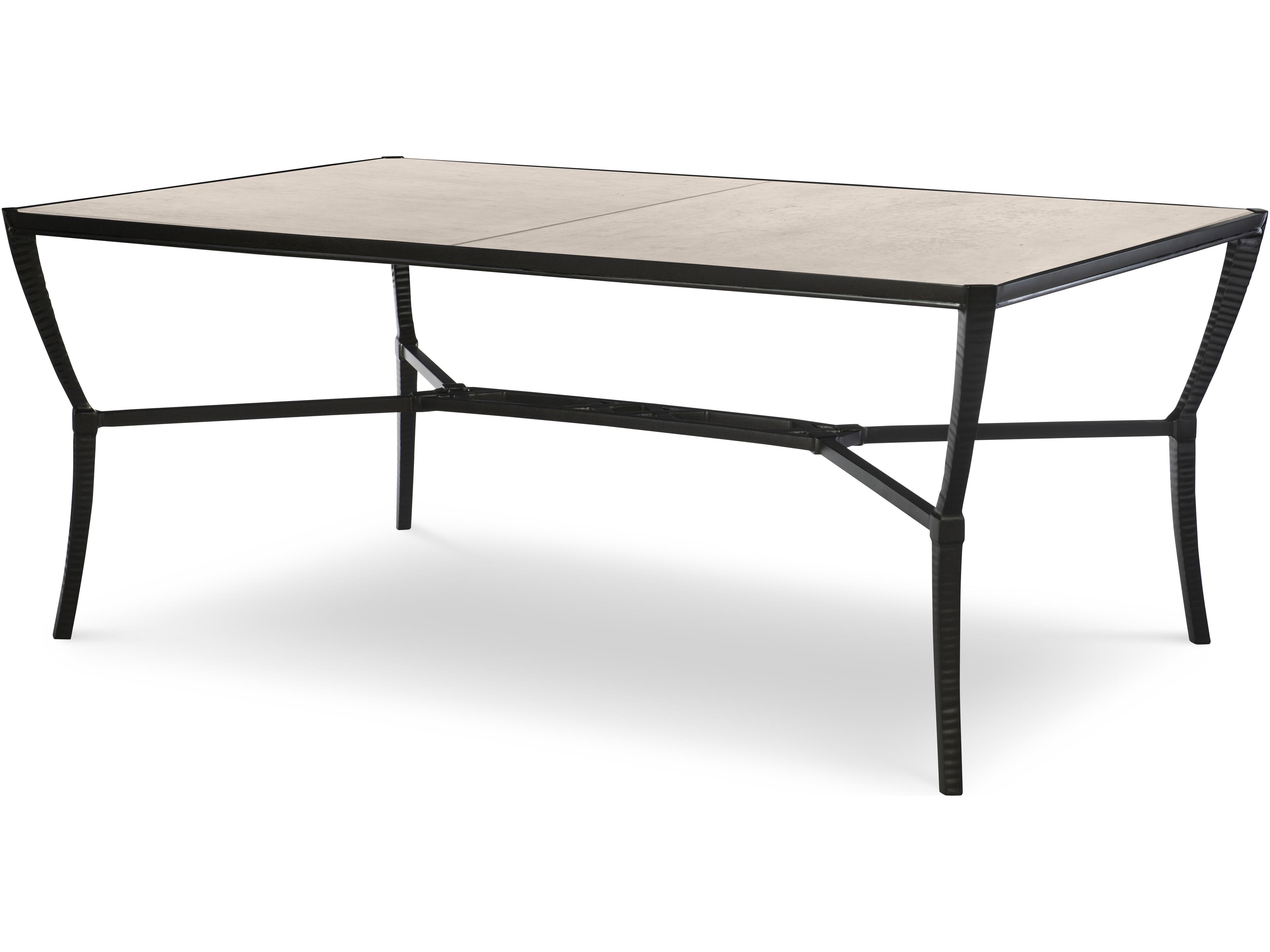 Andalusia Aluminum Rectangular Dining Table