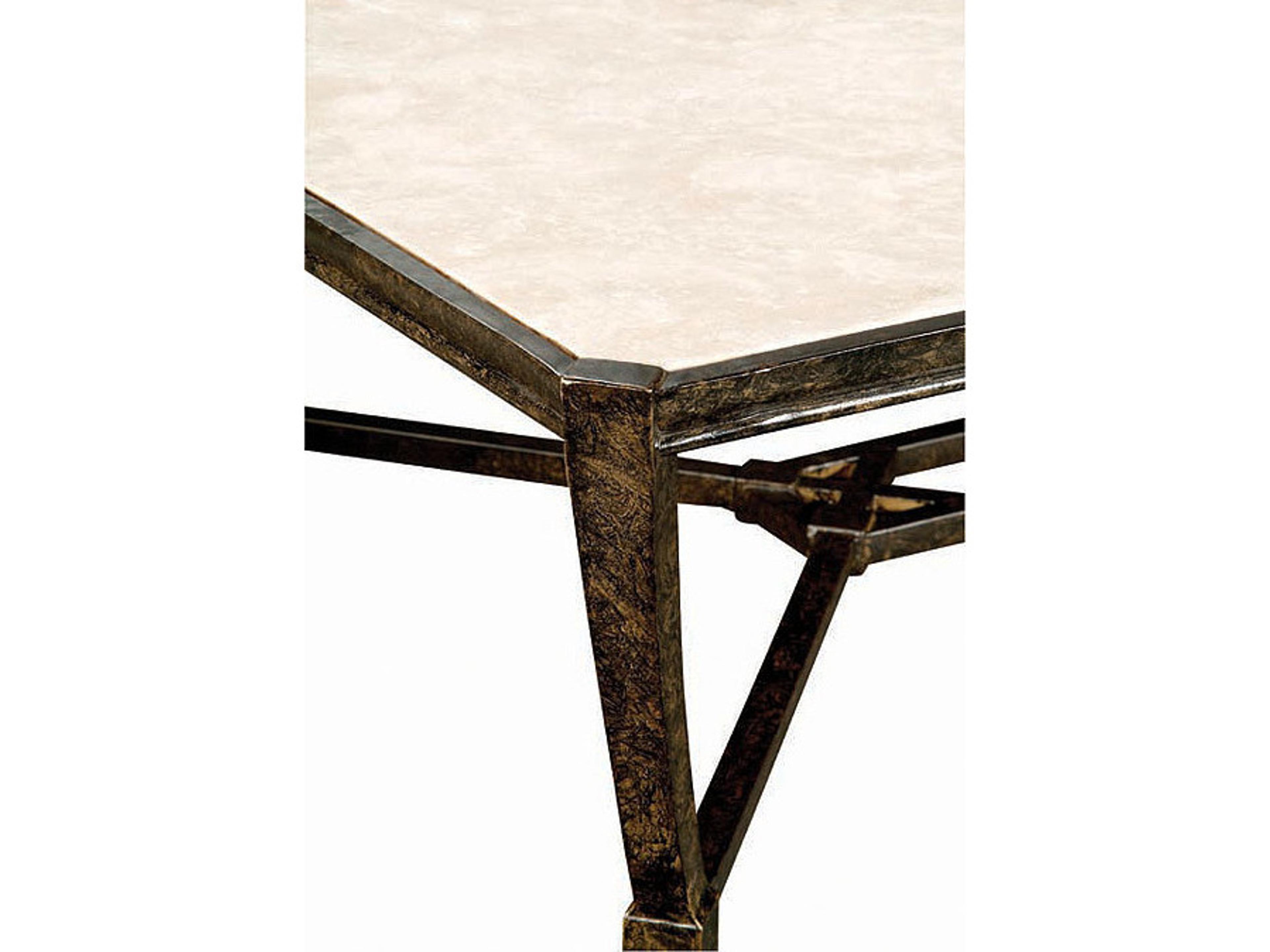 Century Outdoor Andalusia Aluminum Rectangular Dining Table