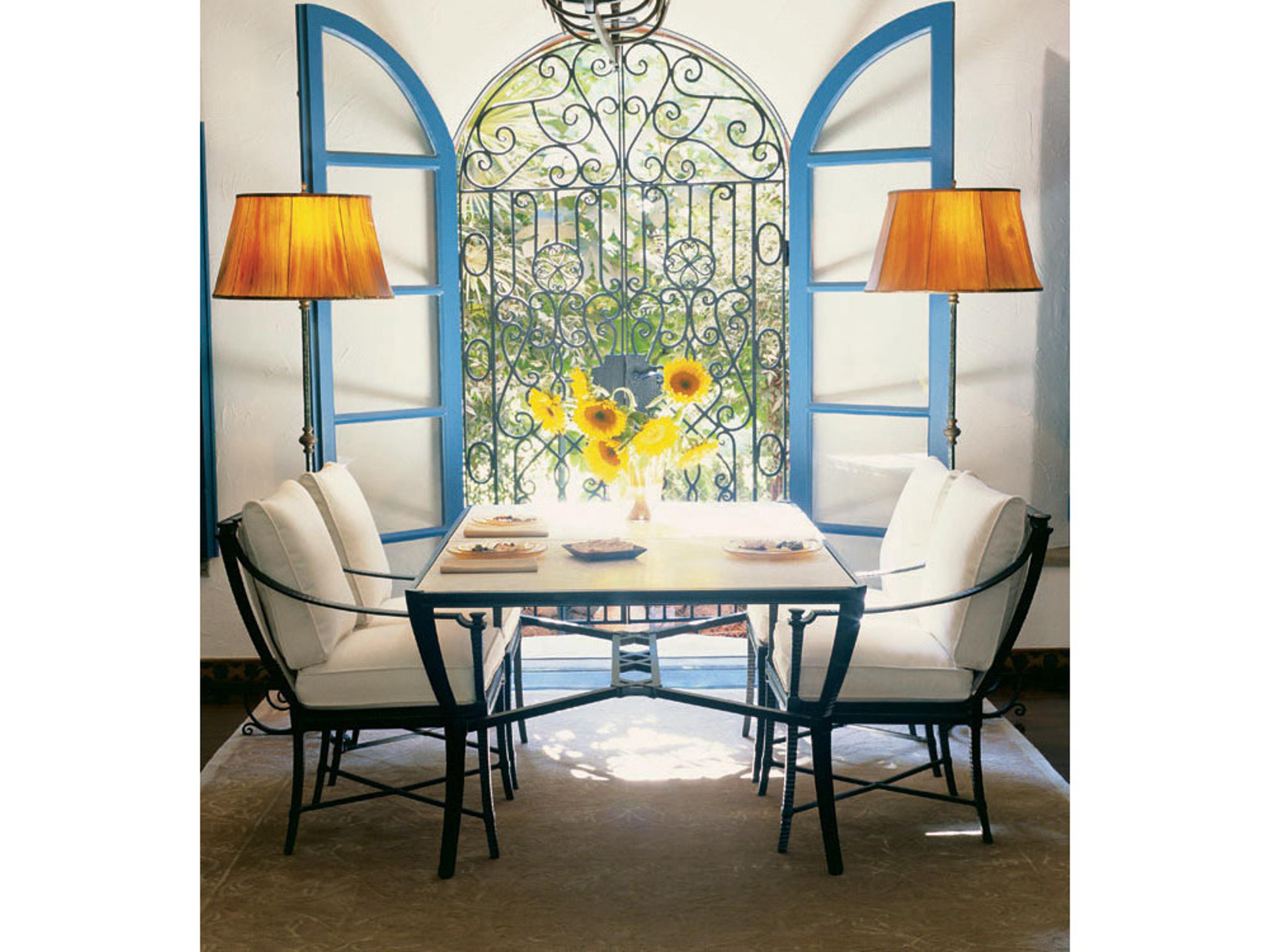 Century Outdoor Andalusia Aluminum Rectangular Dining Table