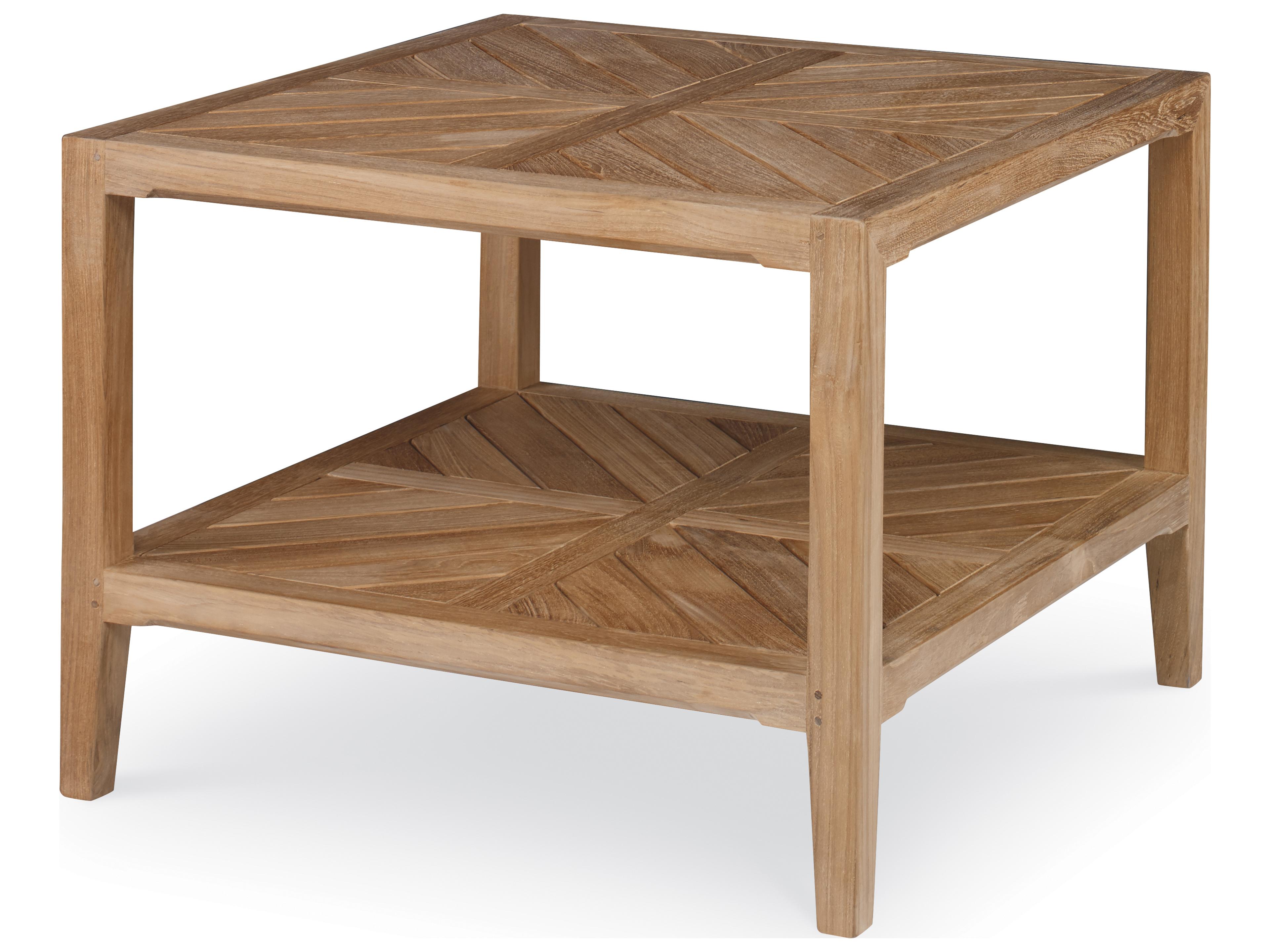 West Bay Teak Square End Table