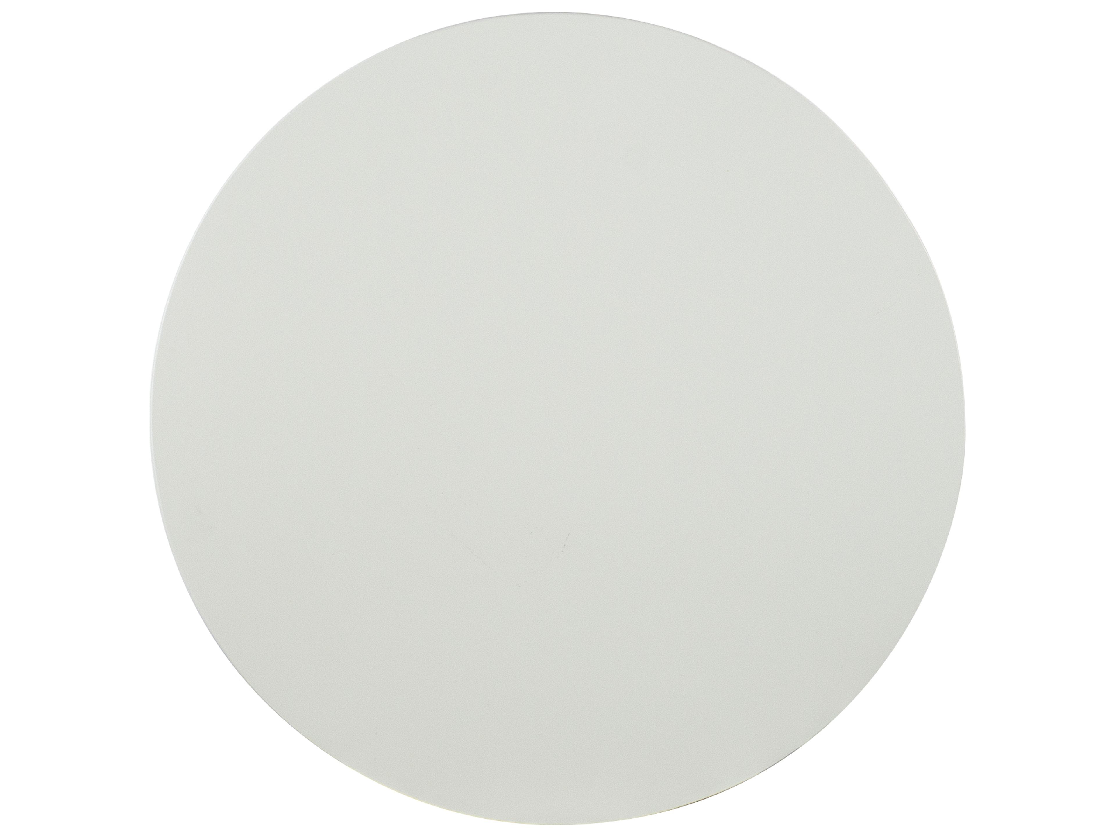 Century Outdoor Complements Concrete Danny Round Faux Oak Top End Table