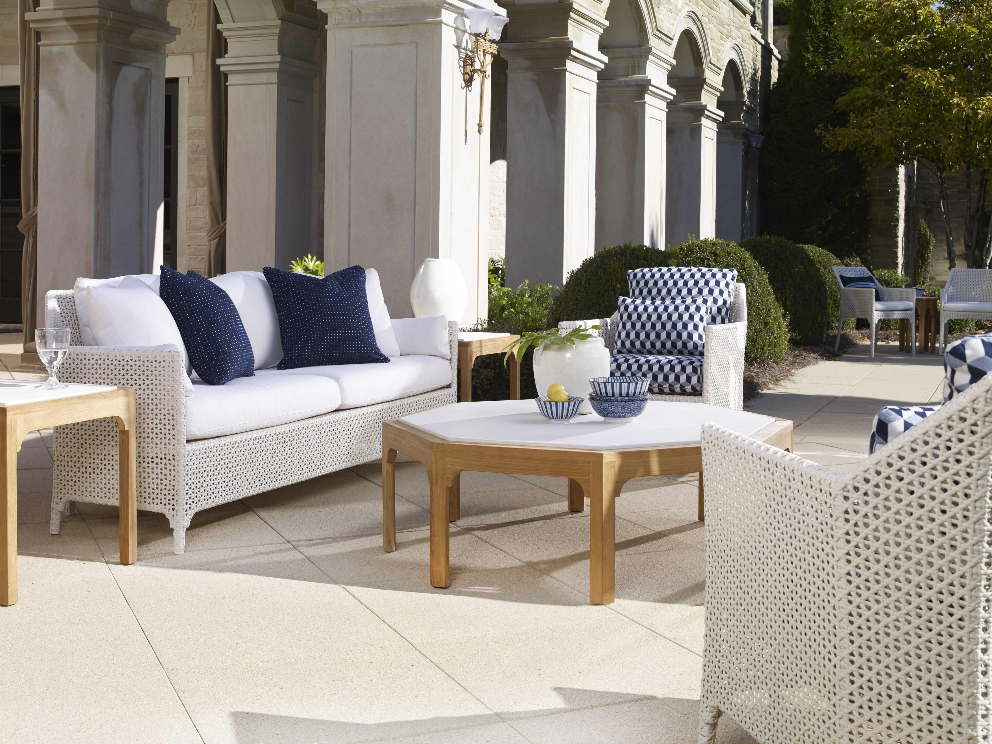 Tangier Wicker Cushion Lounge Set