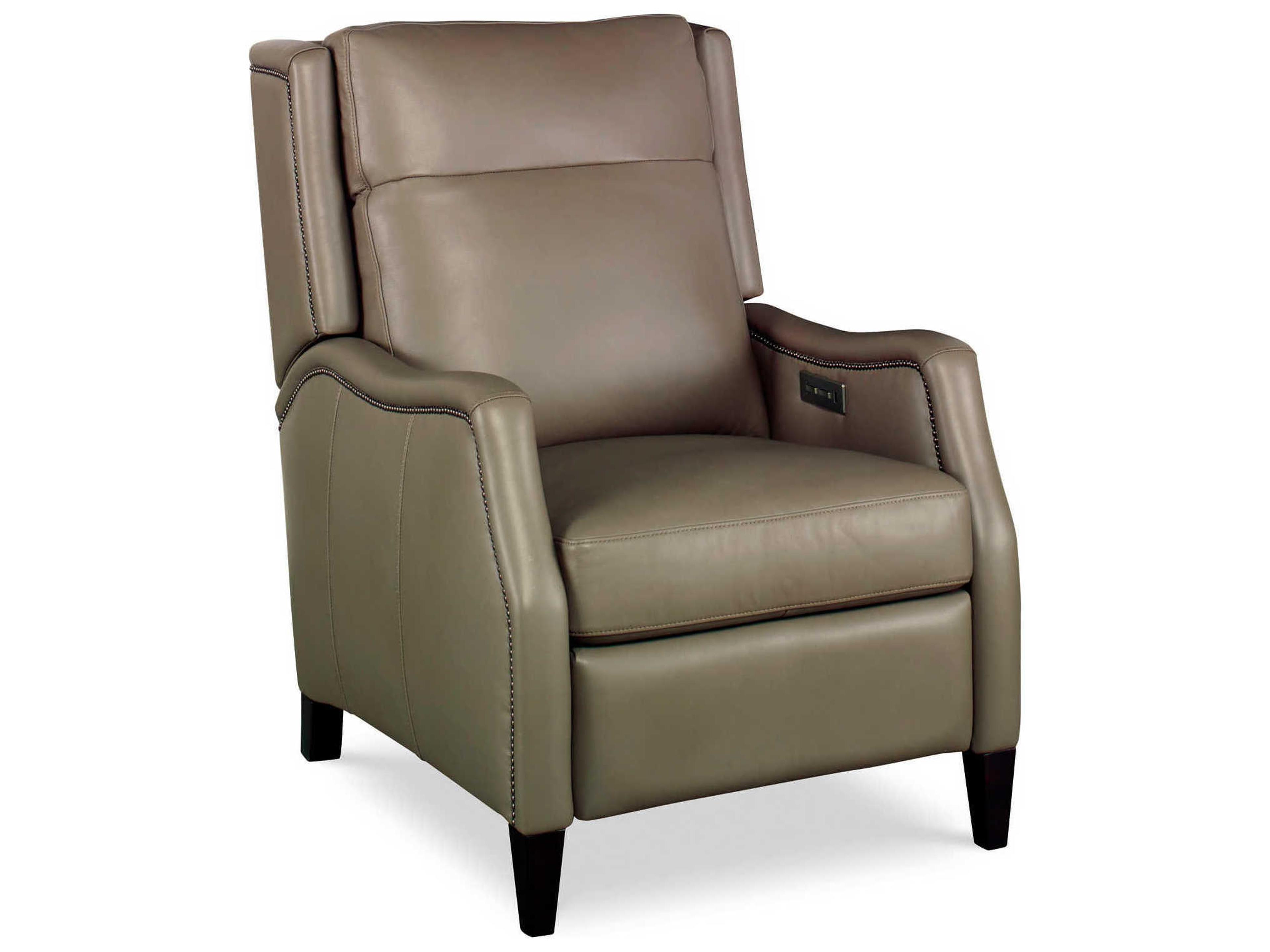Trading Company Toast Brown Leather PowerRecliner