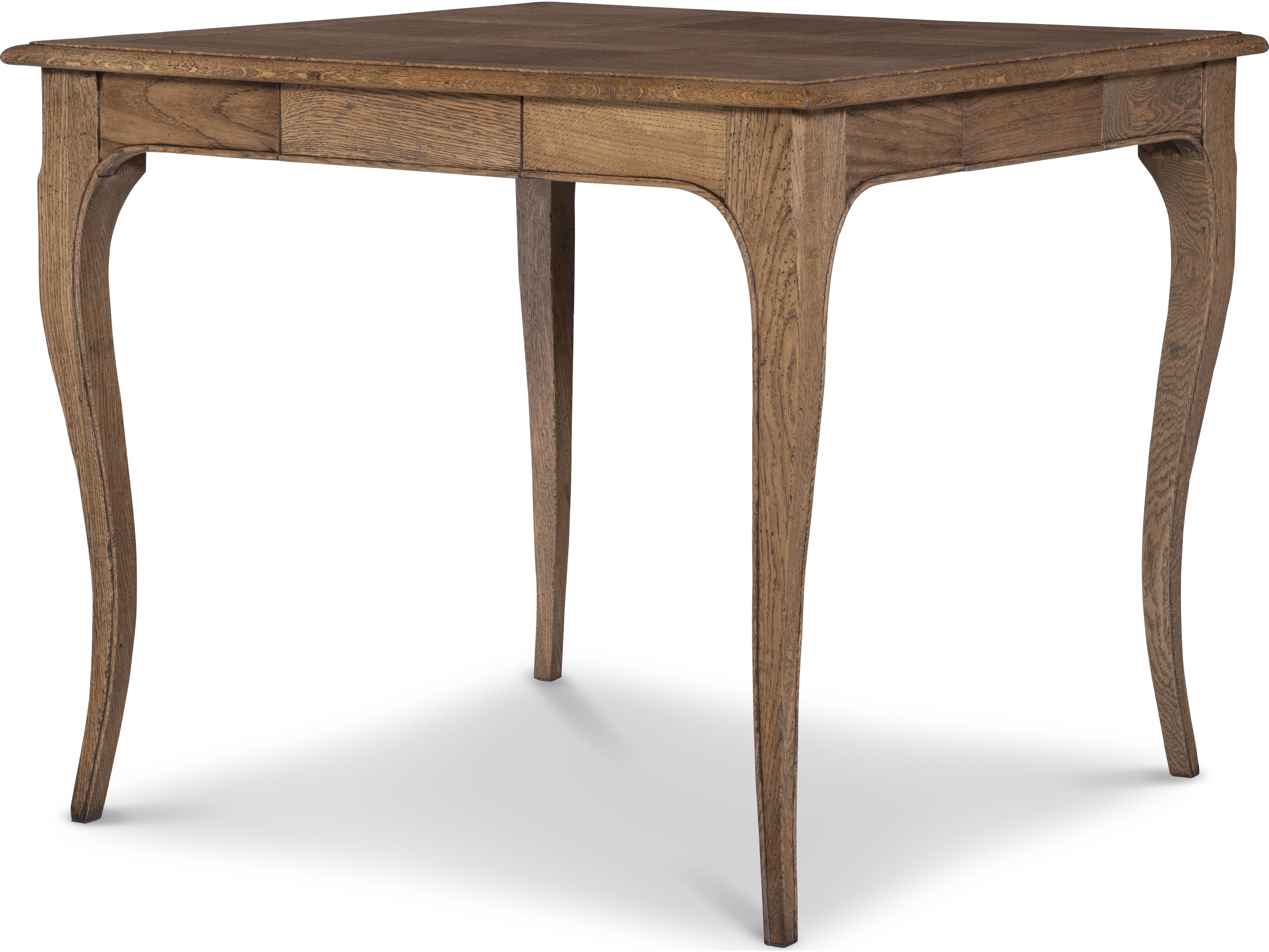 Grand Tour Brown Oak Wood Game Table