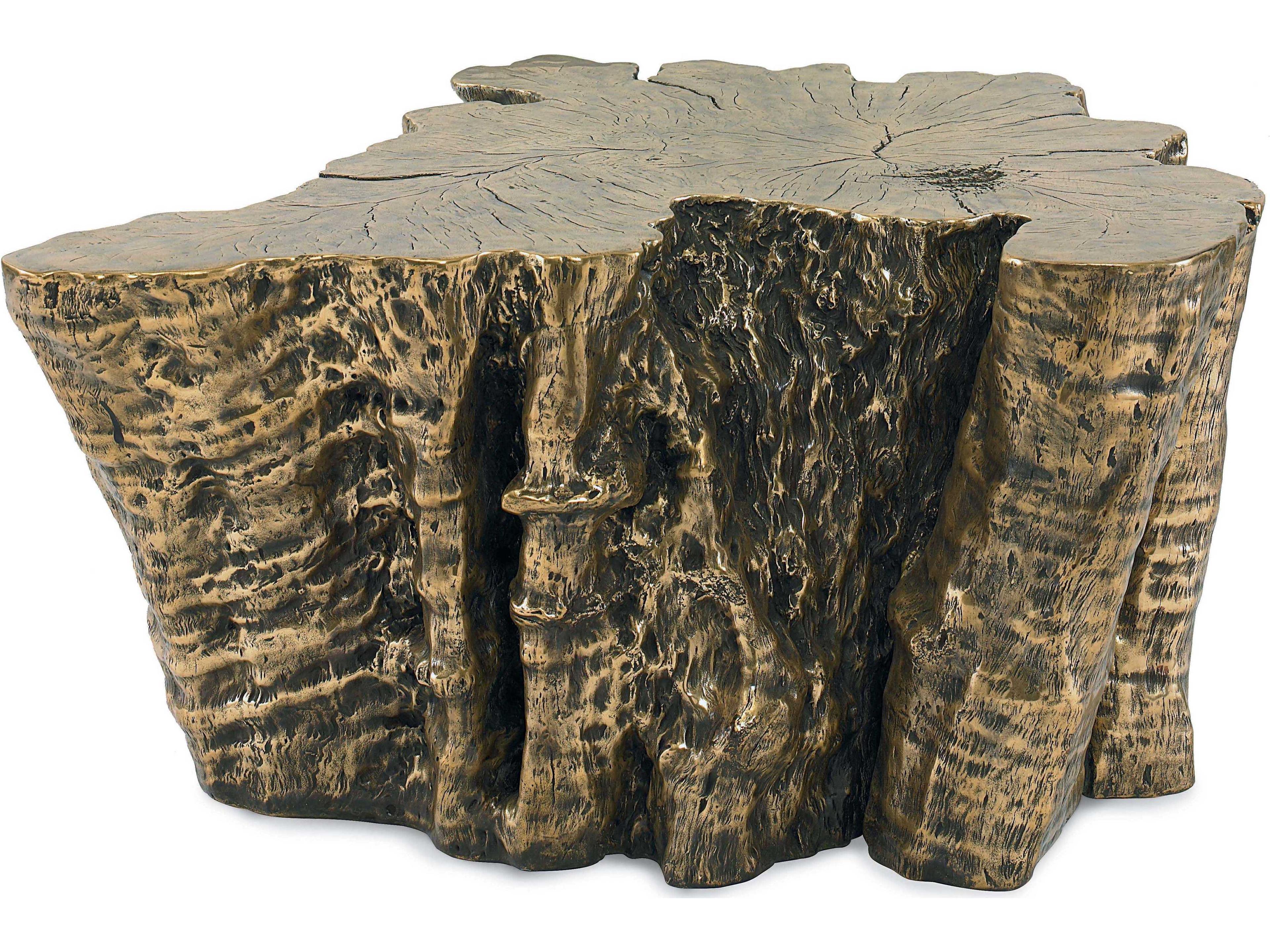 Grand Tour Stone Bronze Coffee Table