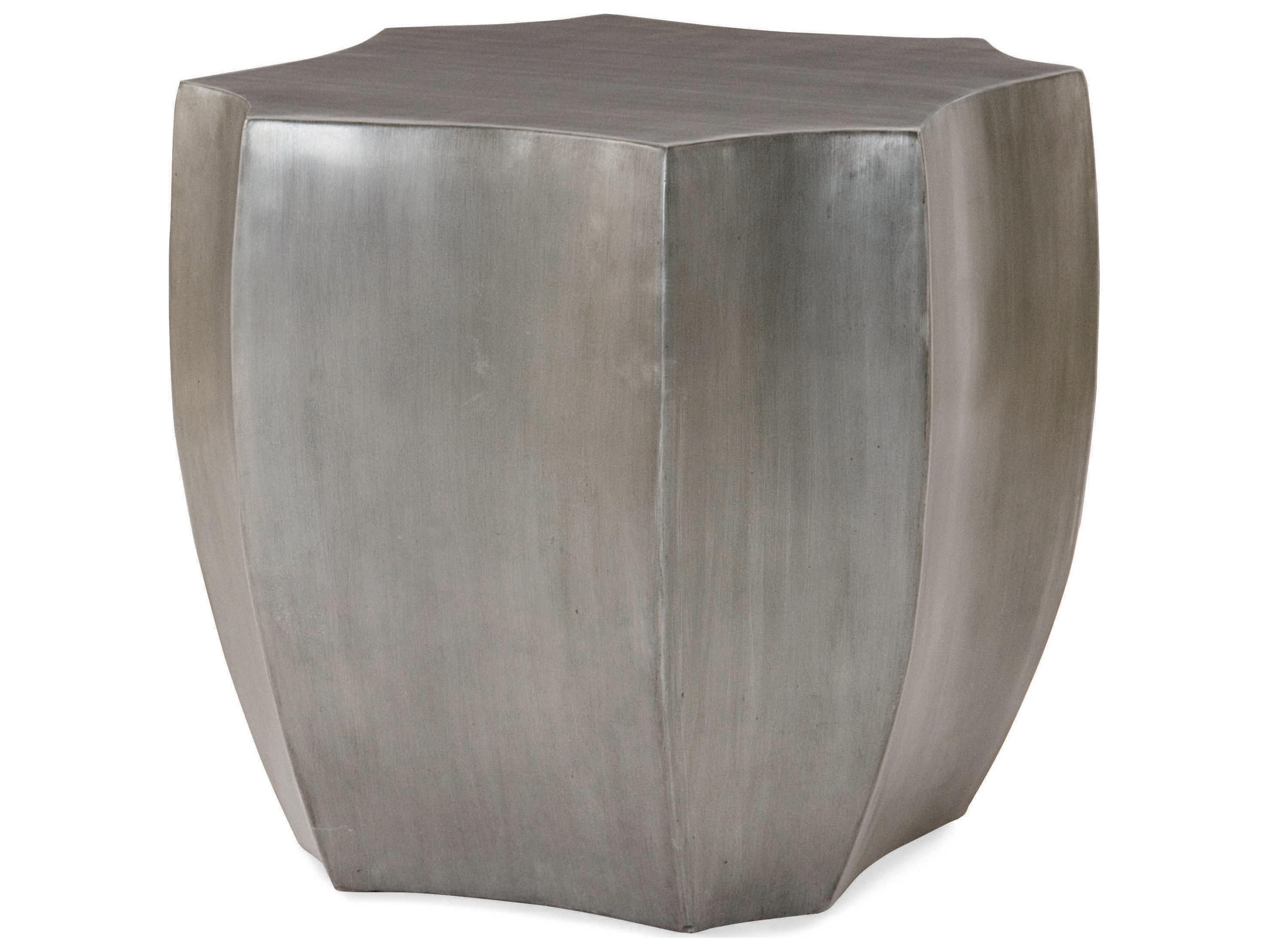 Grand Tour Metal Zinc End Table