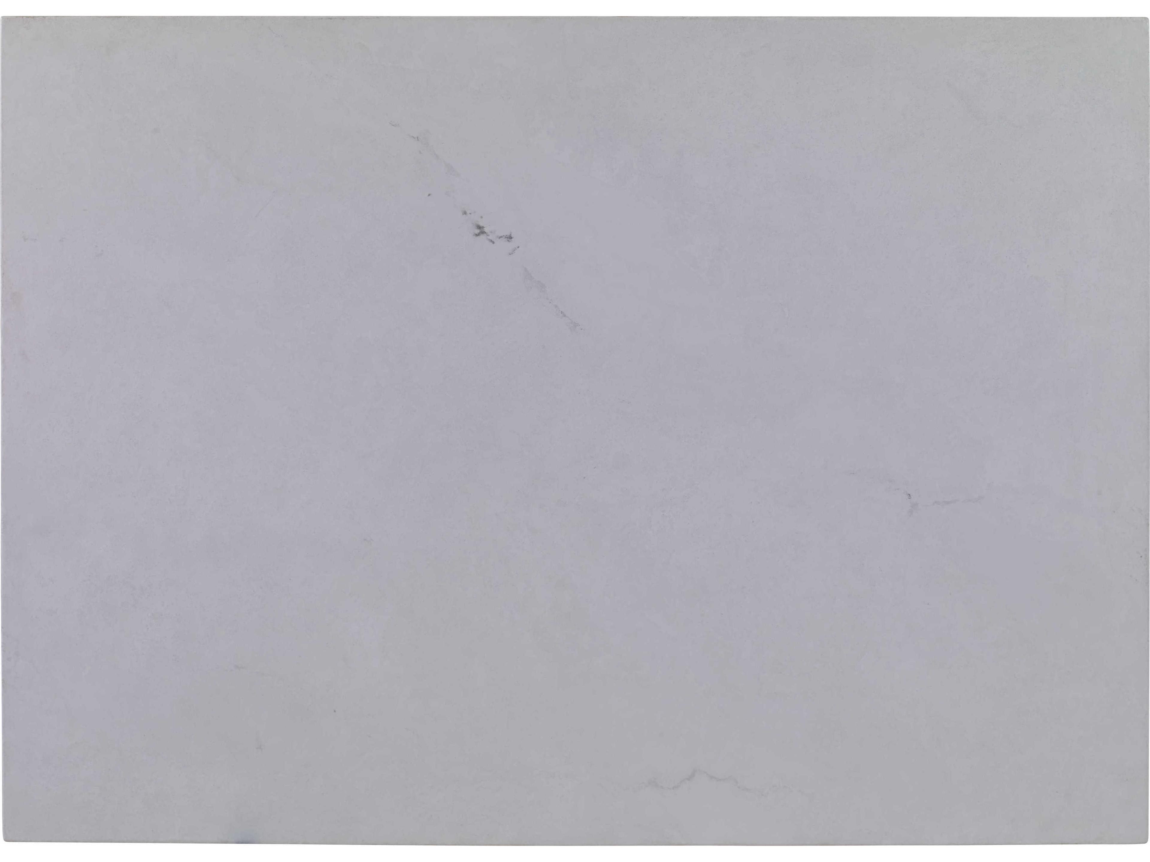 Century Furniture Grand Tour Rectangular Stone Stainless Steel Coffee Table