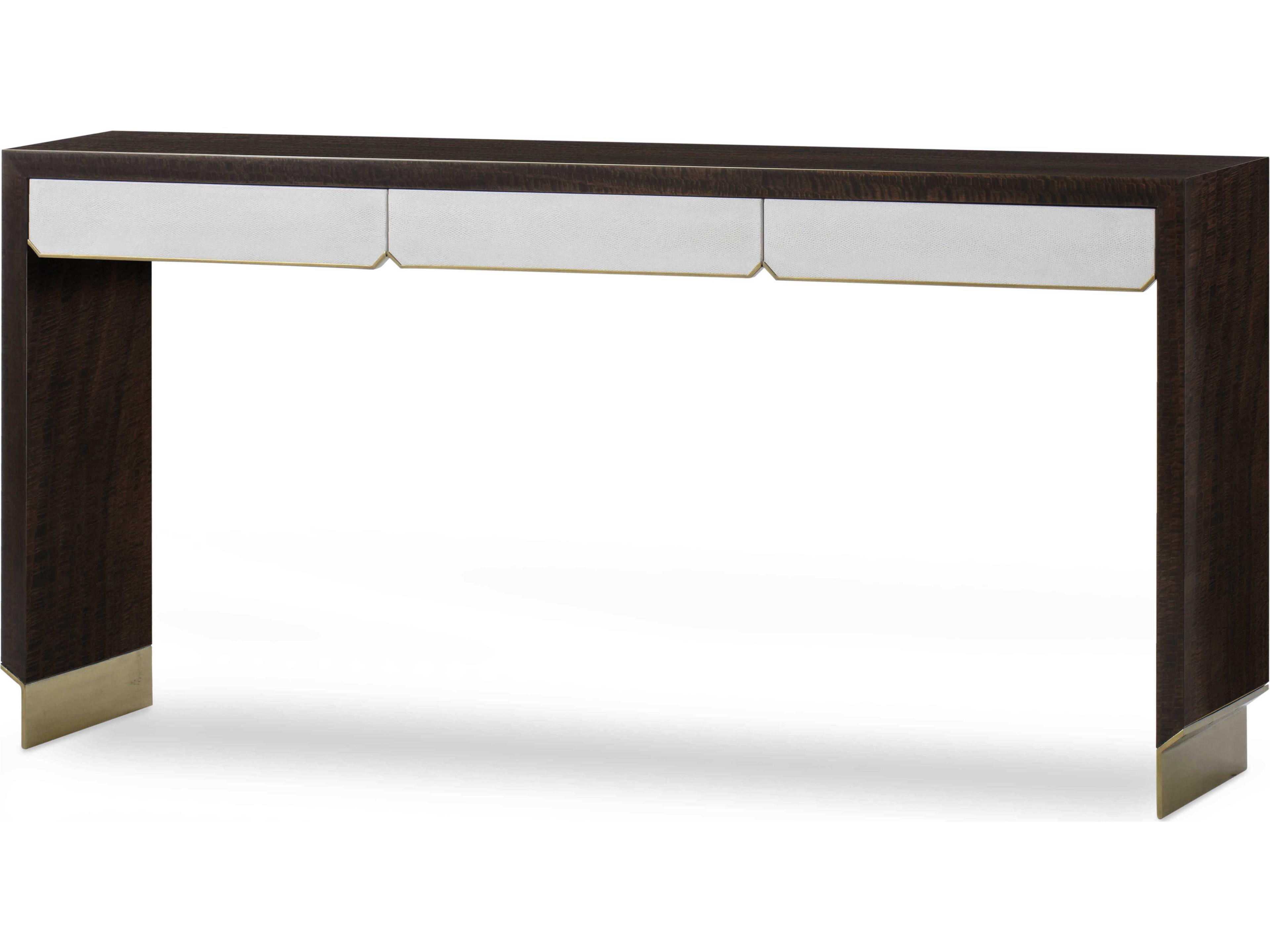 Grand Tour Rectangular Wood Console Table