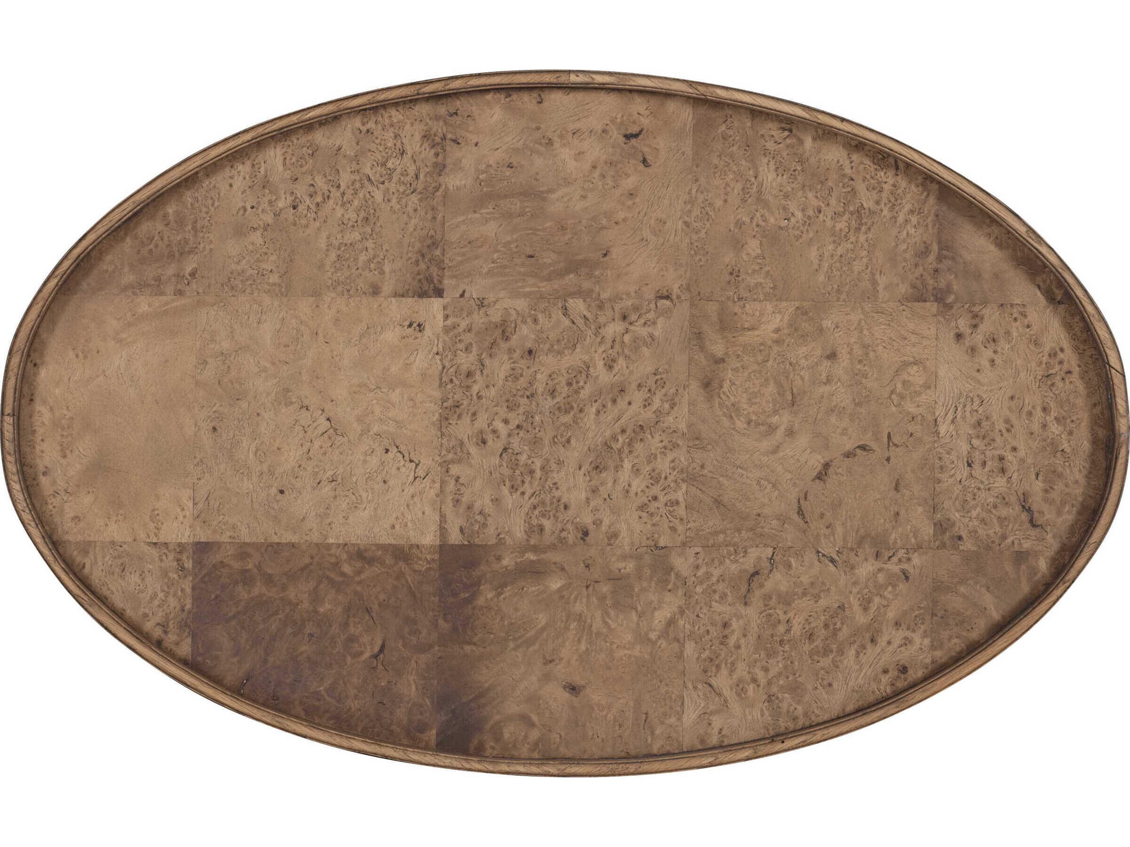 Century Furniture Grand Tour Oval Wood End Table