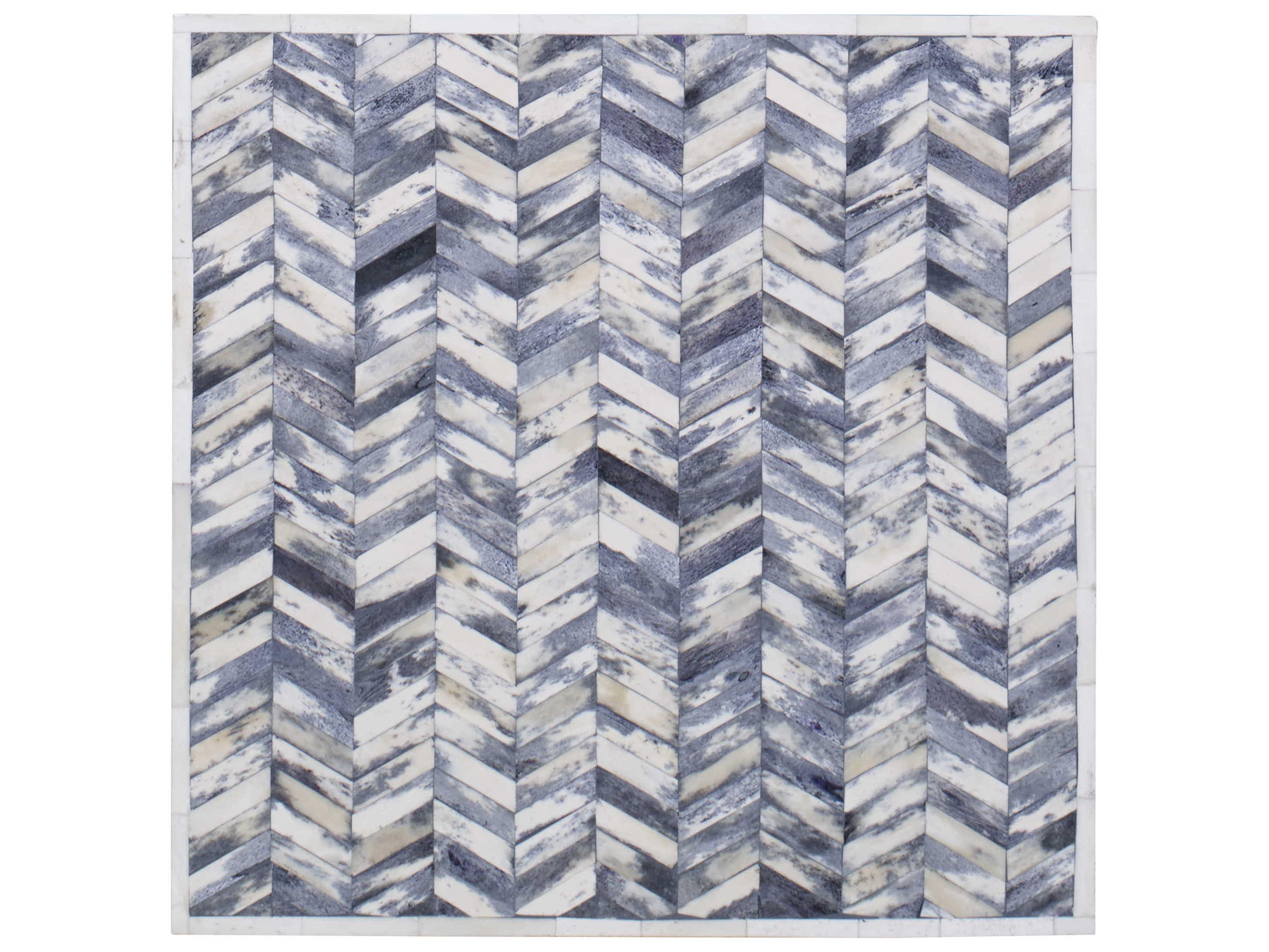 Century Furniture Grand Tour Square Bone And Resin End Table