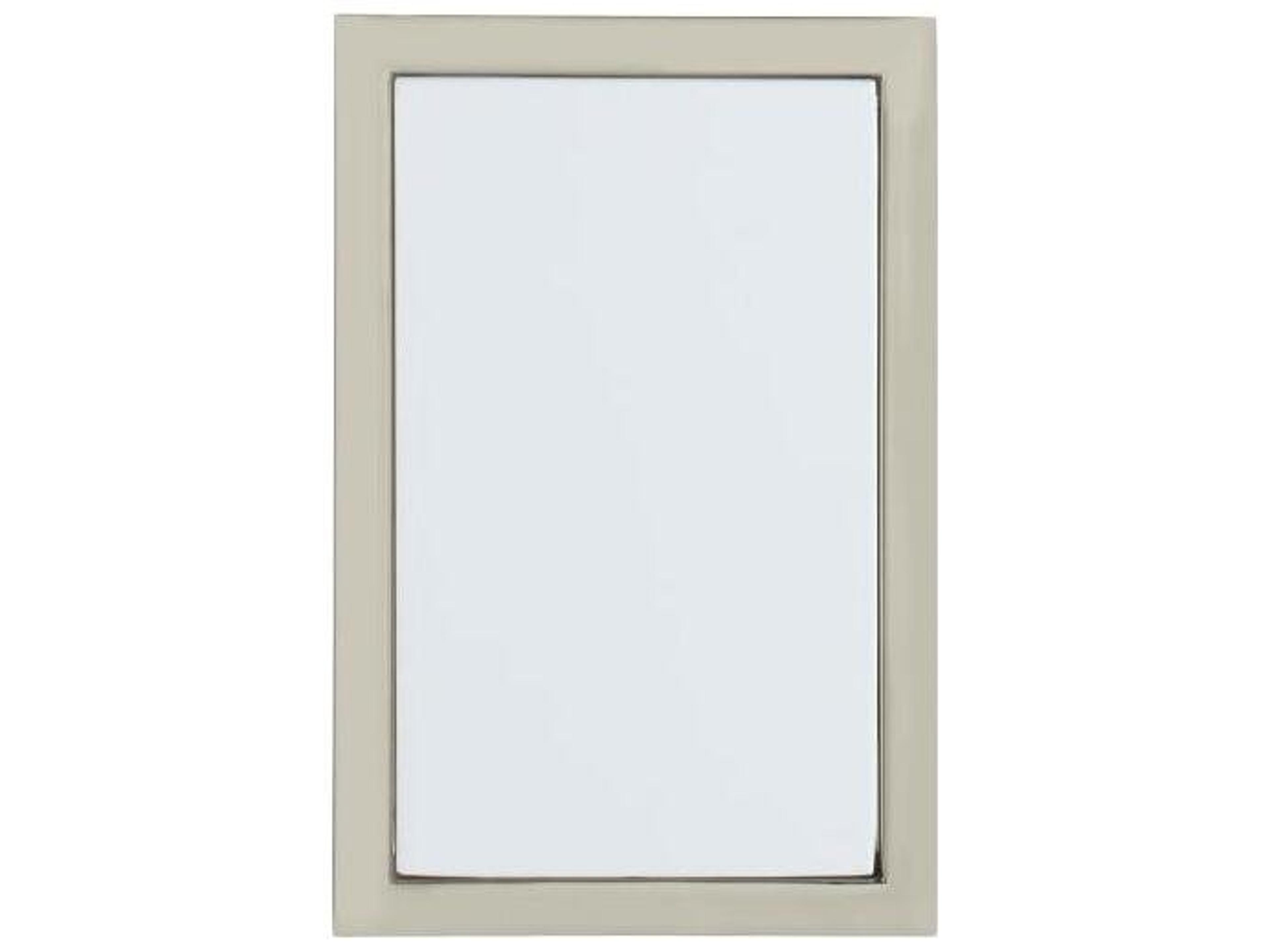 Century Furniture Grand Tour 8" Rectangular White Stone Champagne End Table