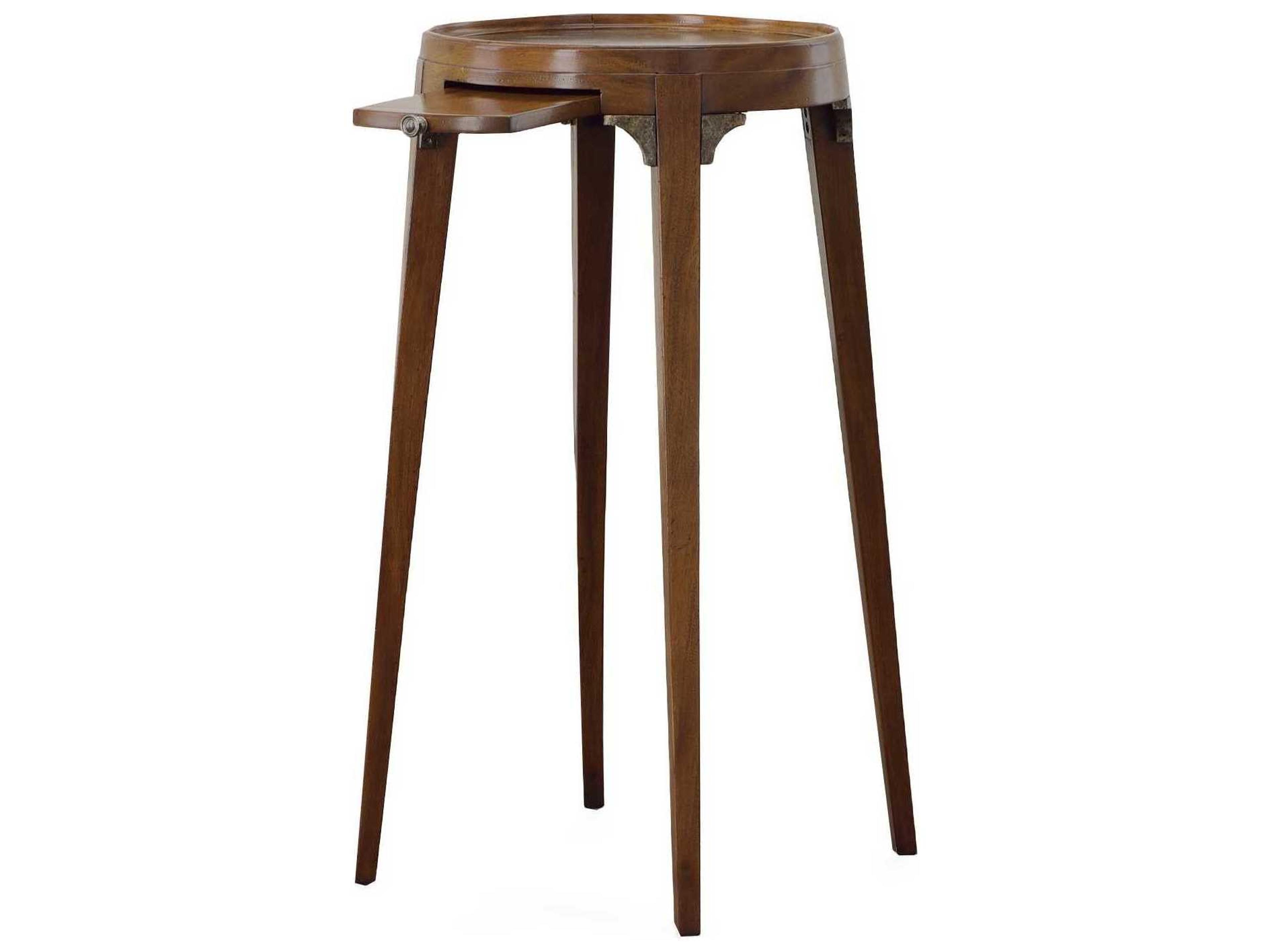 Century Furniture Grand Tour Mahogany Wood Walnut Counter Stool