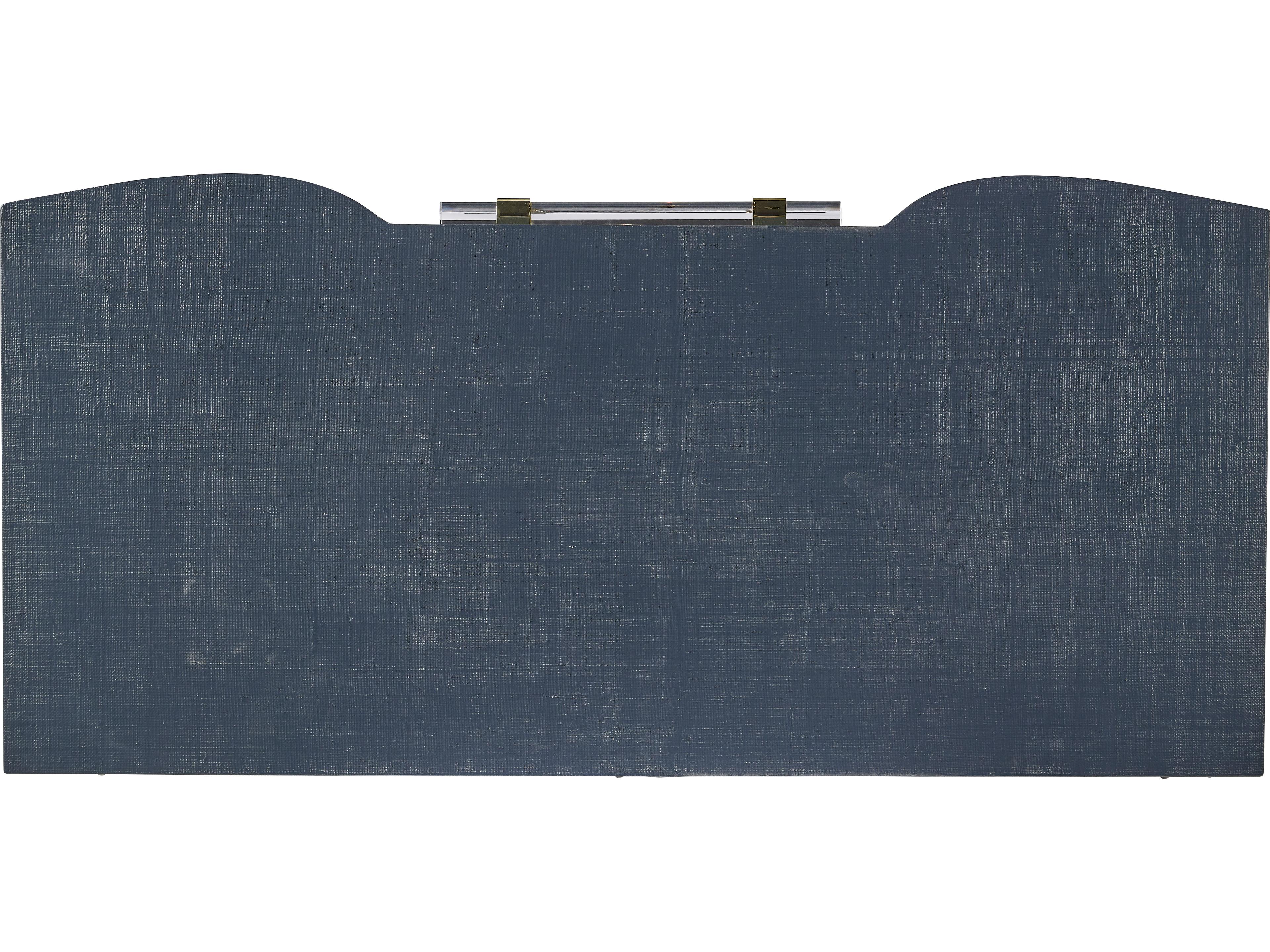 Century Furniture Grand Tour Blue Accent Chest