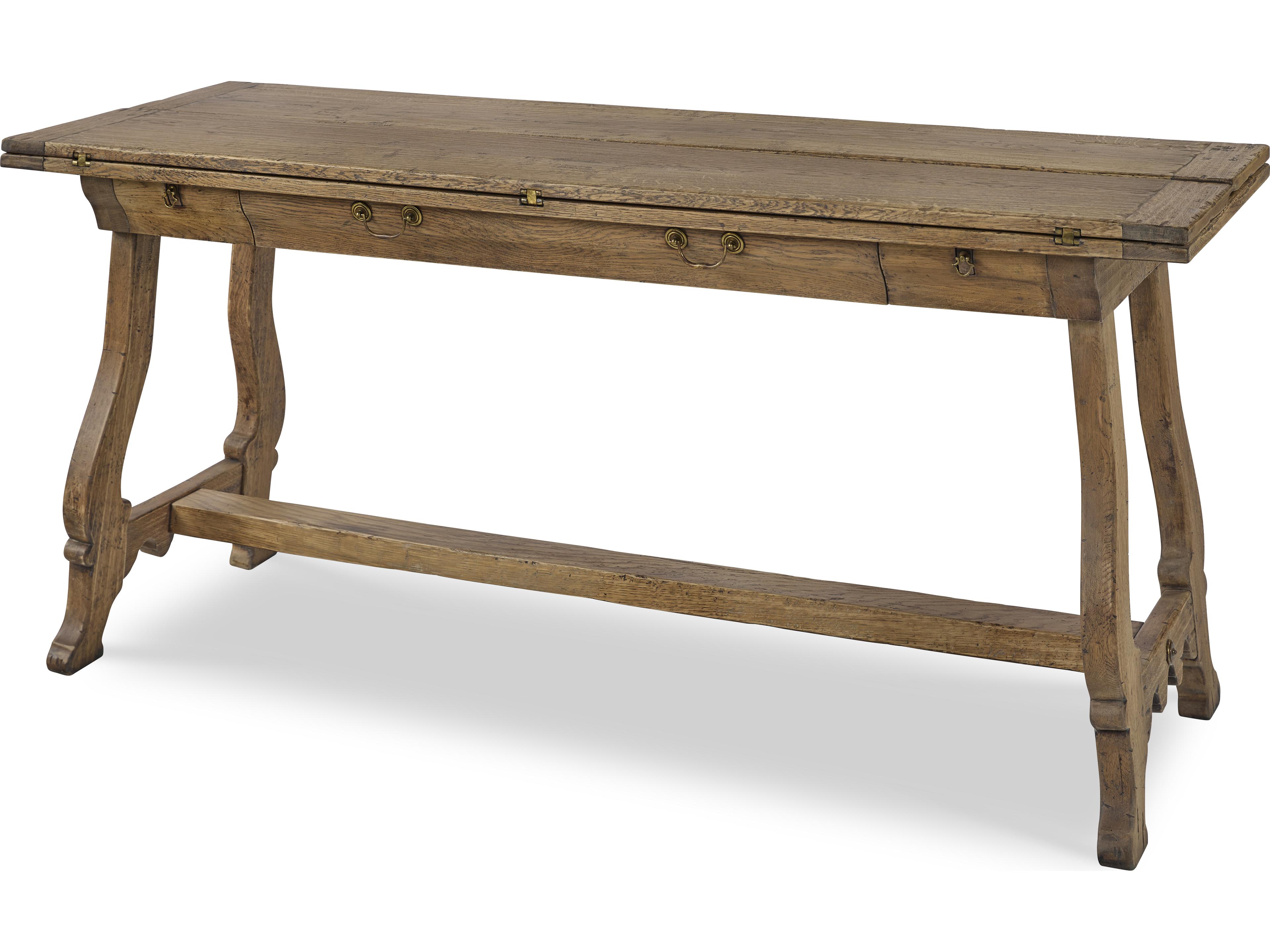 Grand Tour Rectangular Wood Console Table