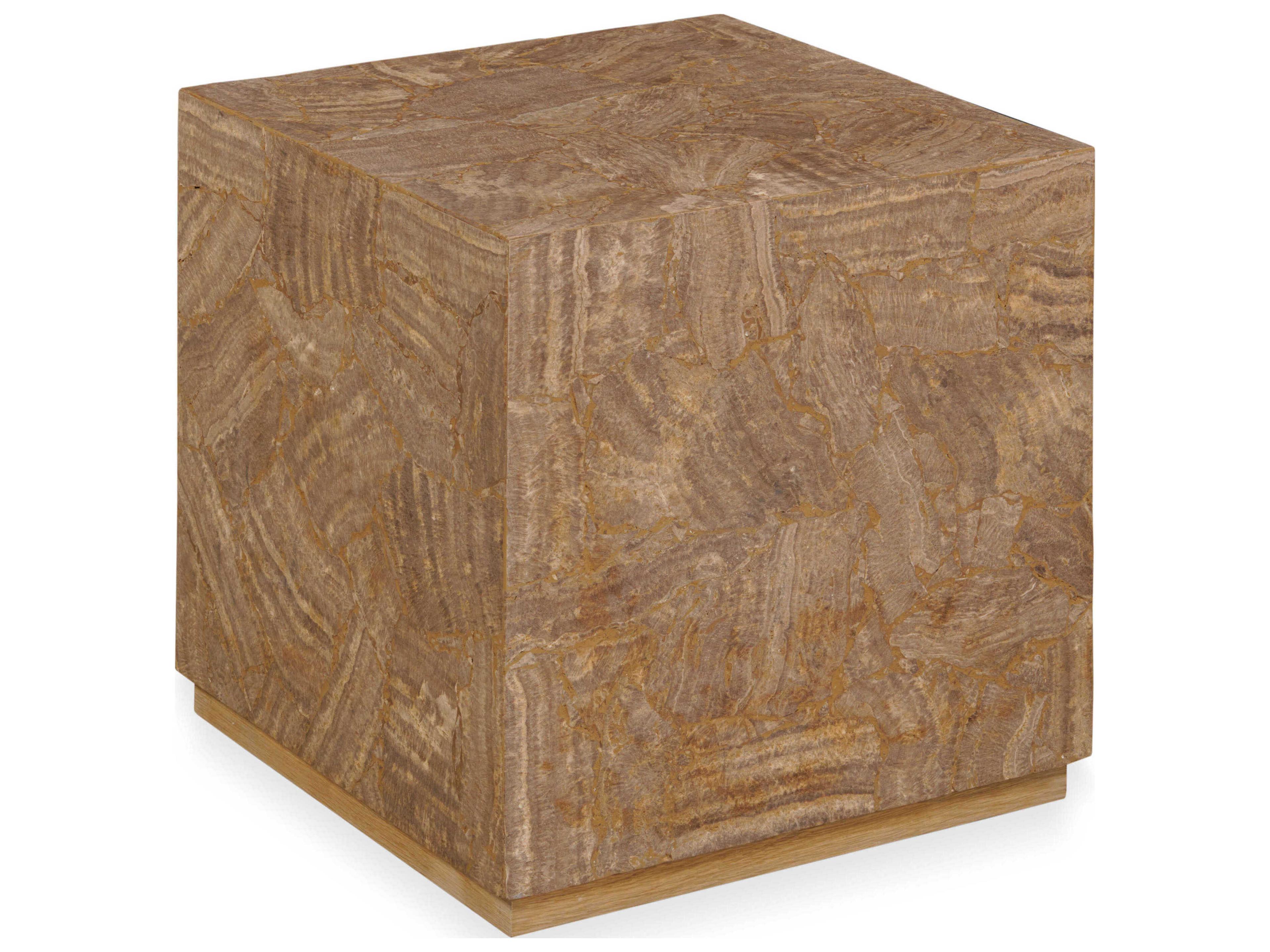 Century Furniture Grand Tour Aidan Square Wood End Table