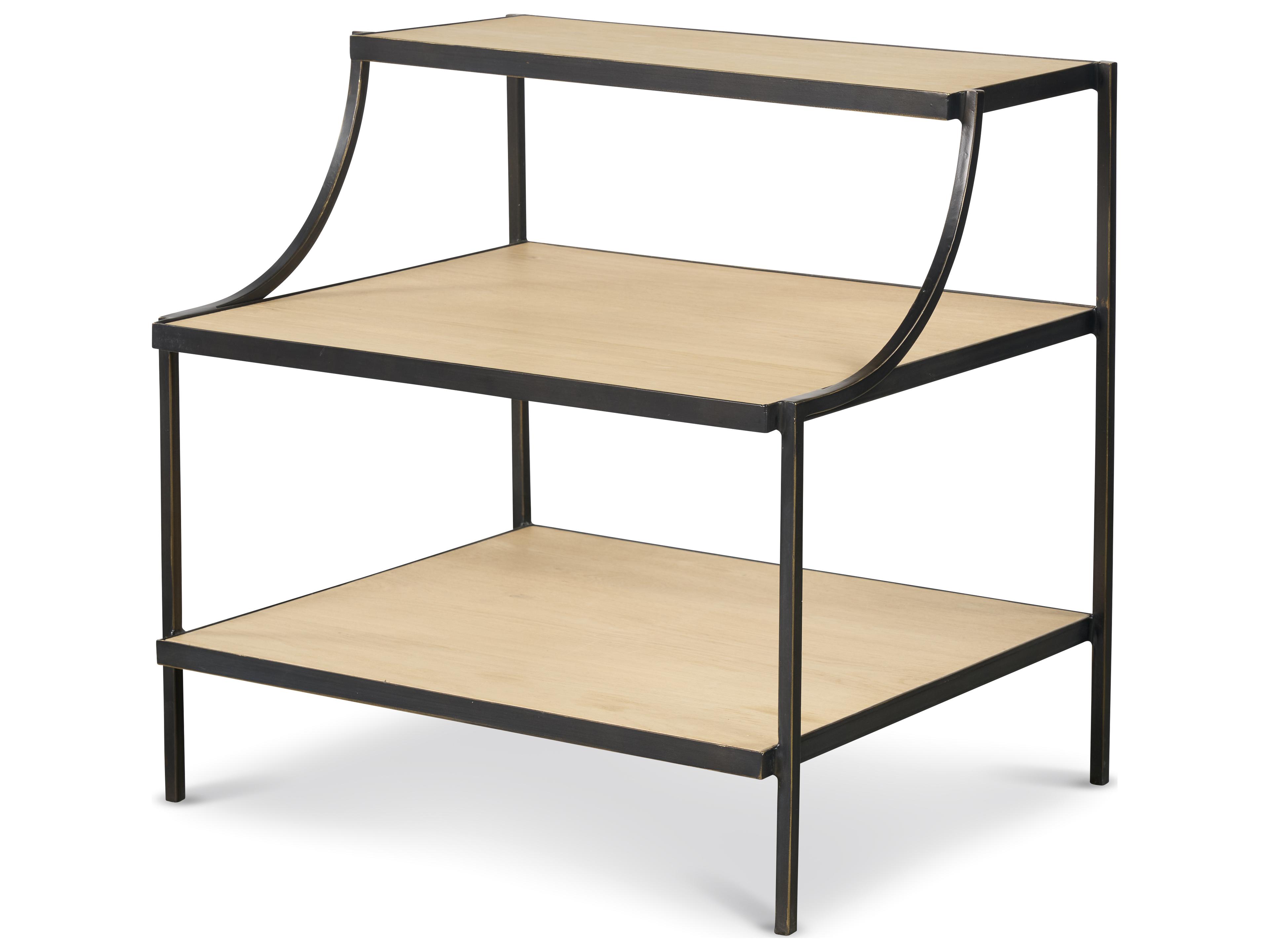 Grand Tour Rectangular Wood End Table