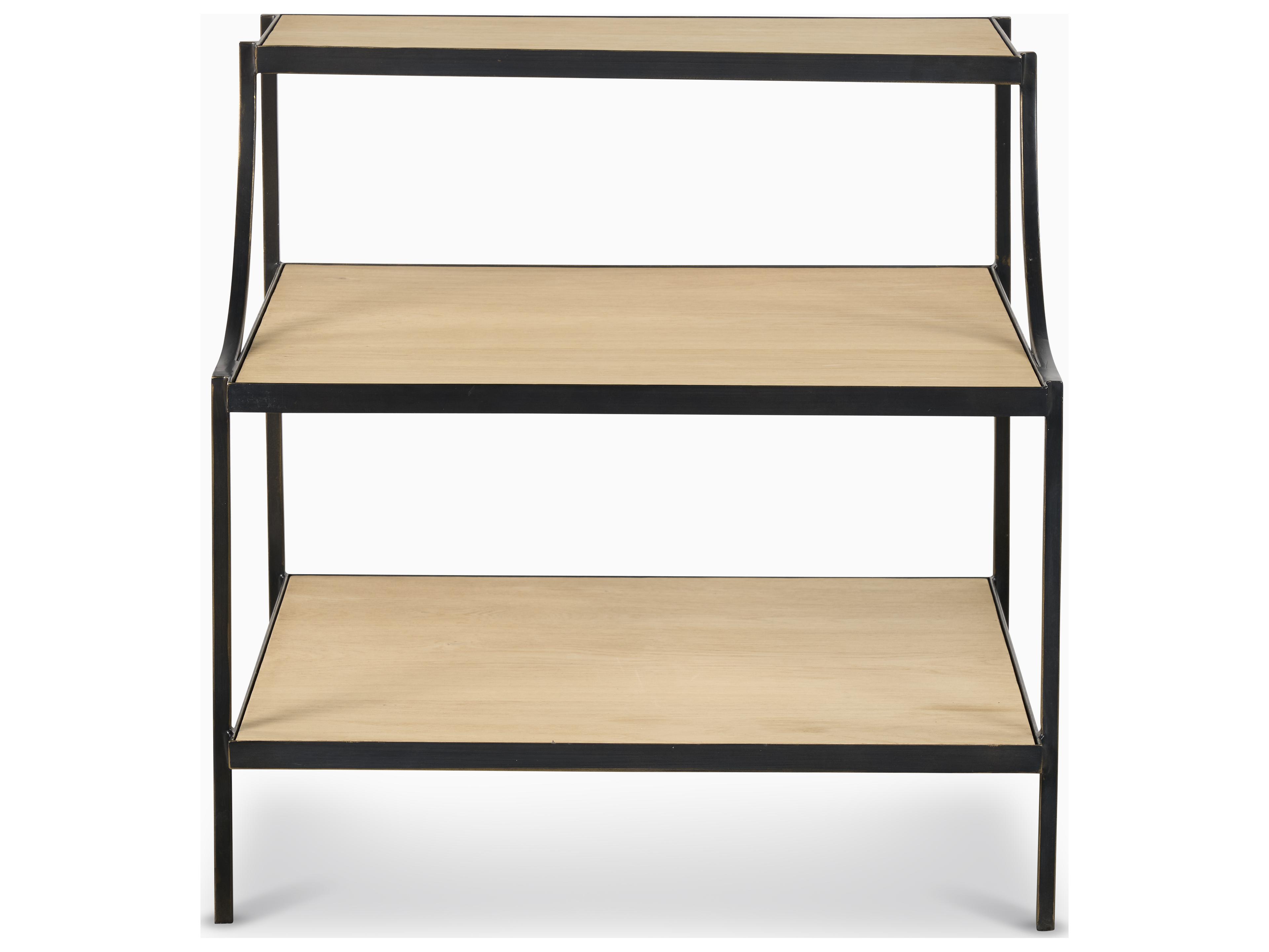 Century Furniture Grand Tour Rectangular Wood End Table