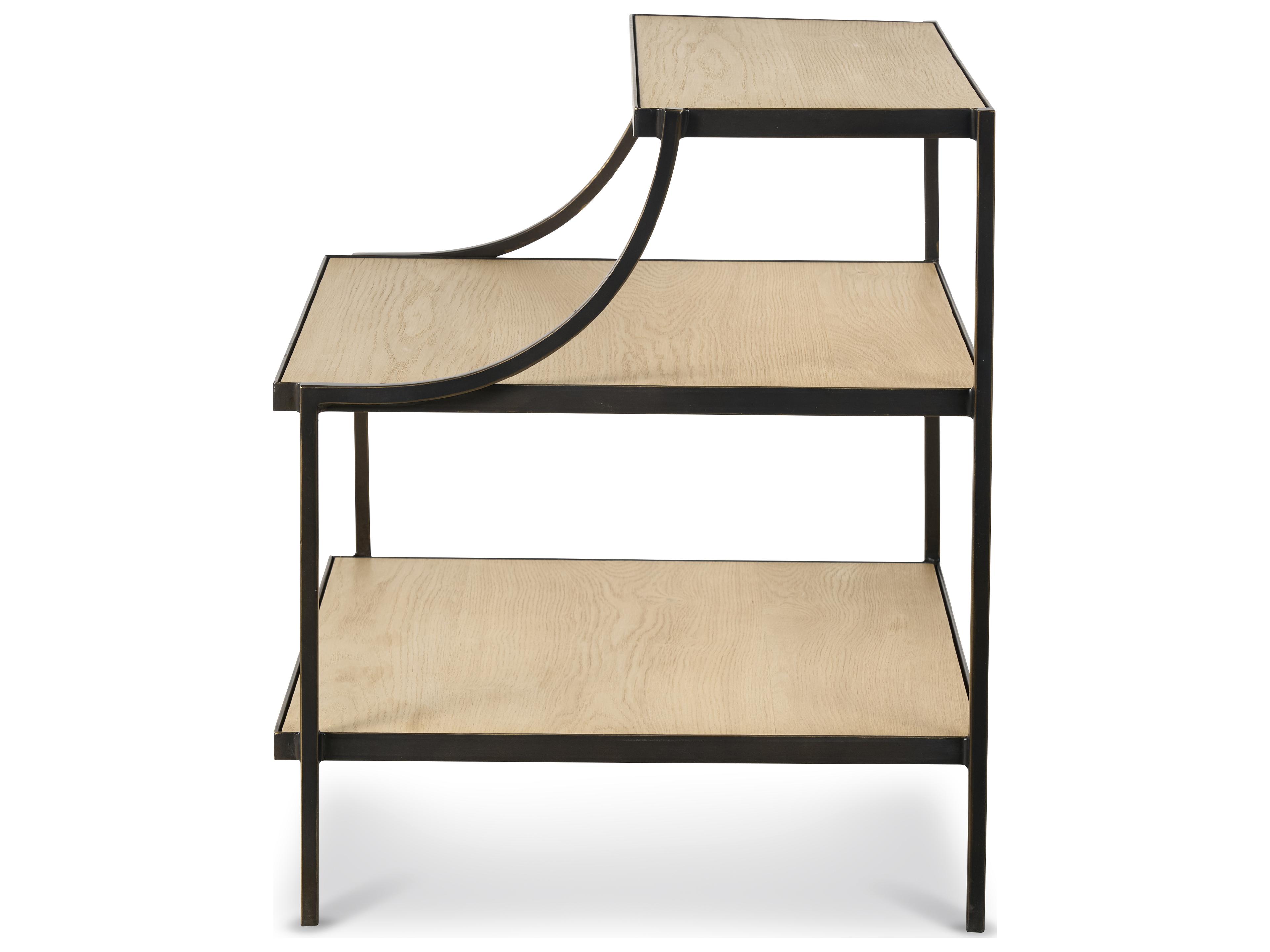 Century Furniture Grand Tour Rectangular Wood End Table