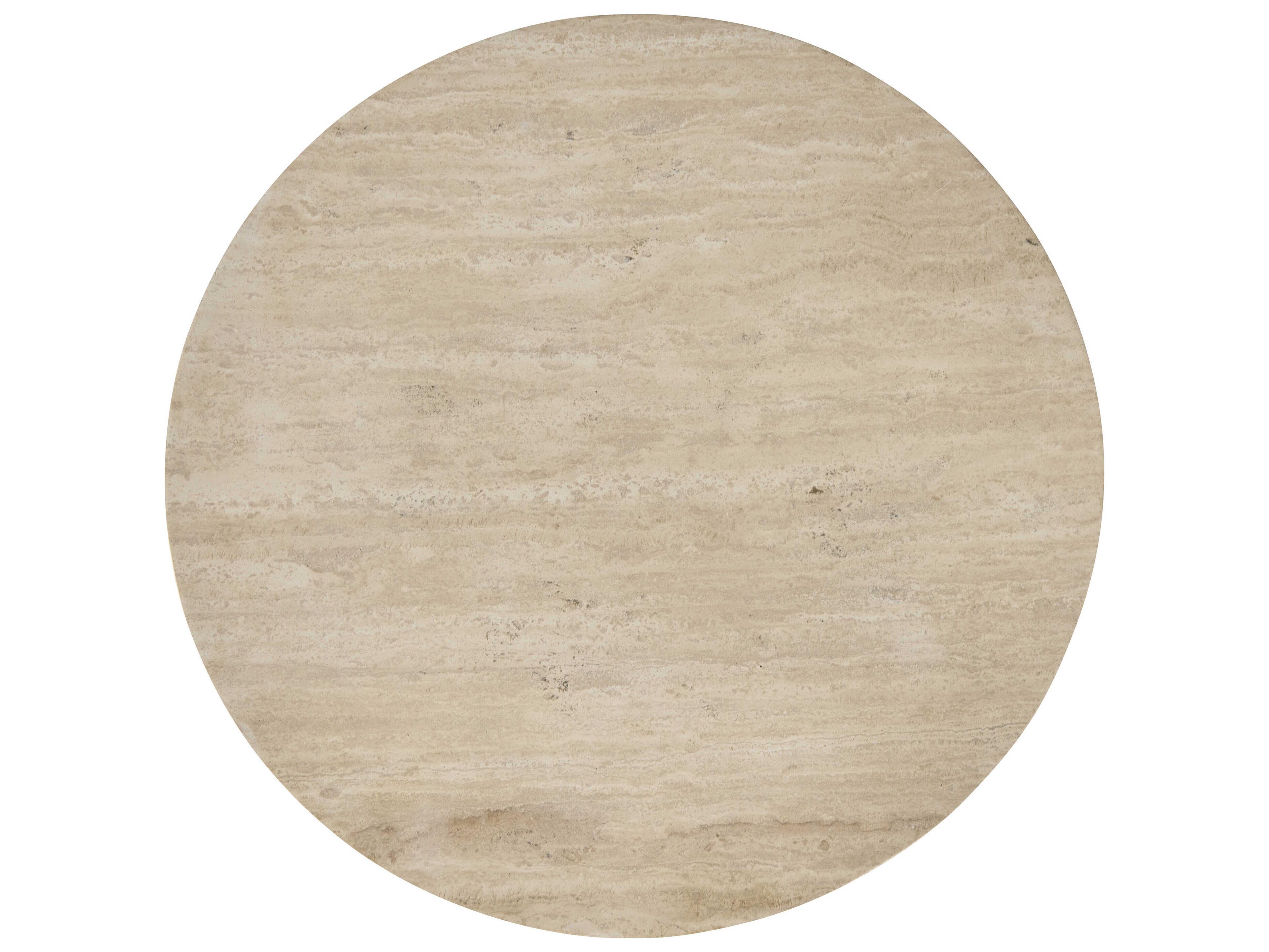 Century Furniture Grand Tour Tivoli Round Stone End Table