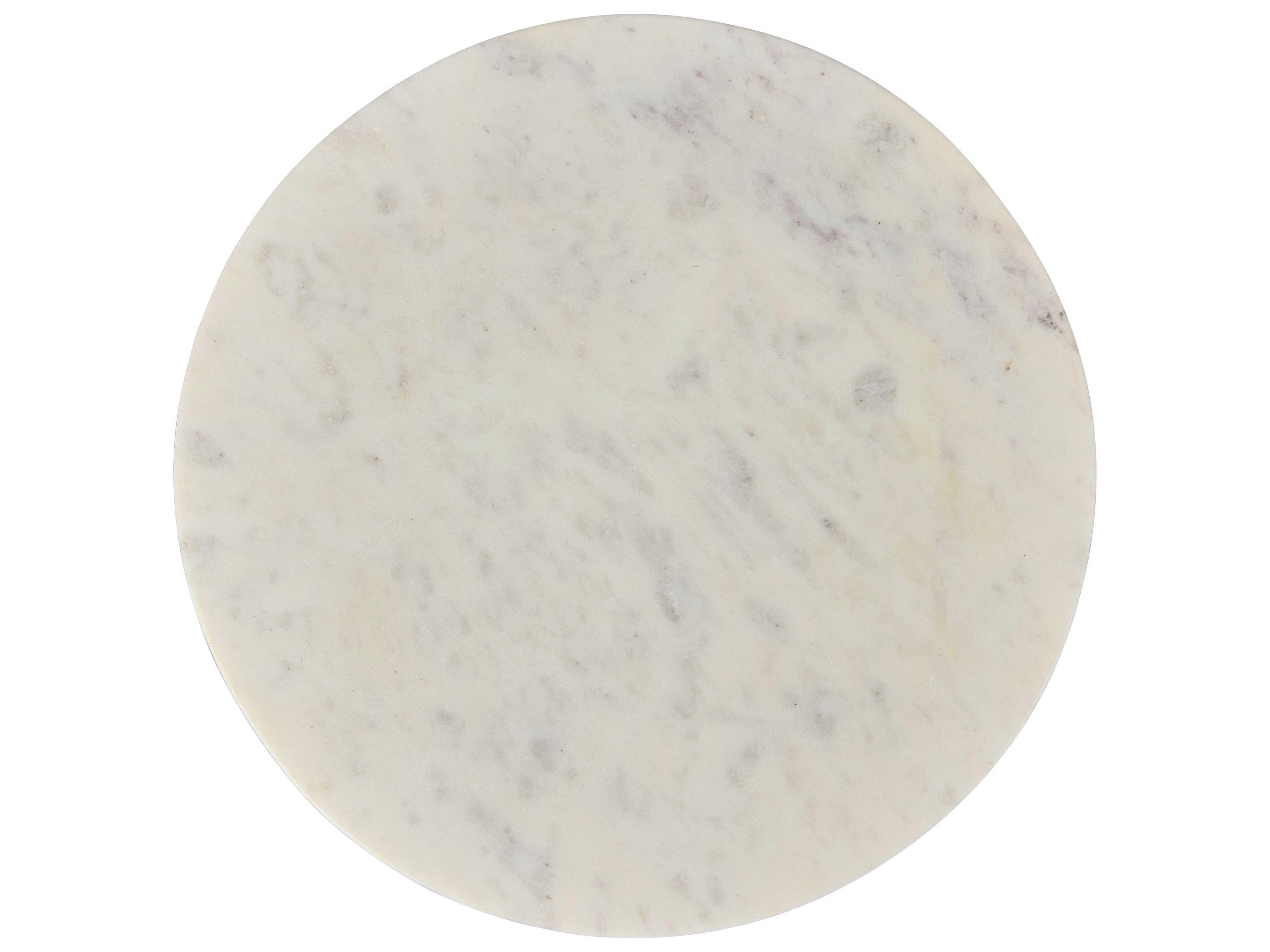 Century Furniture Grand Tour Tivoli Round Marble End Table