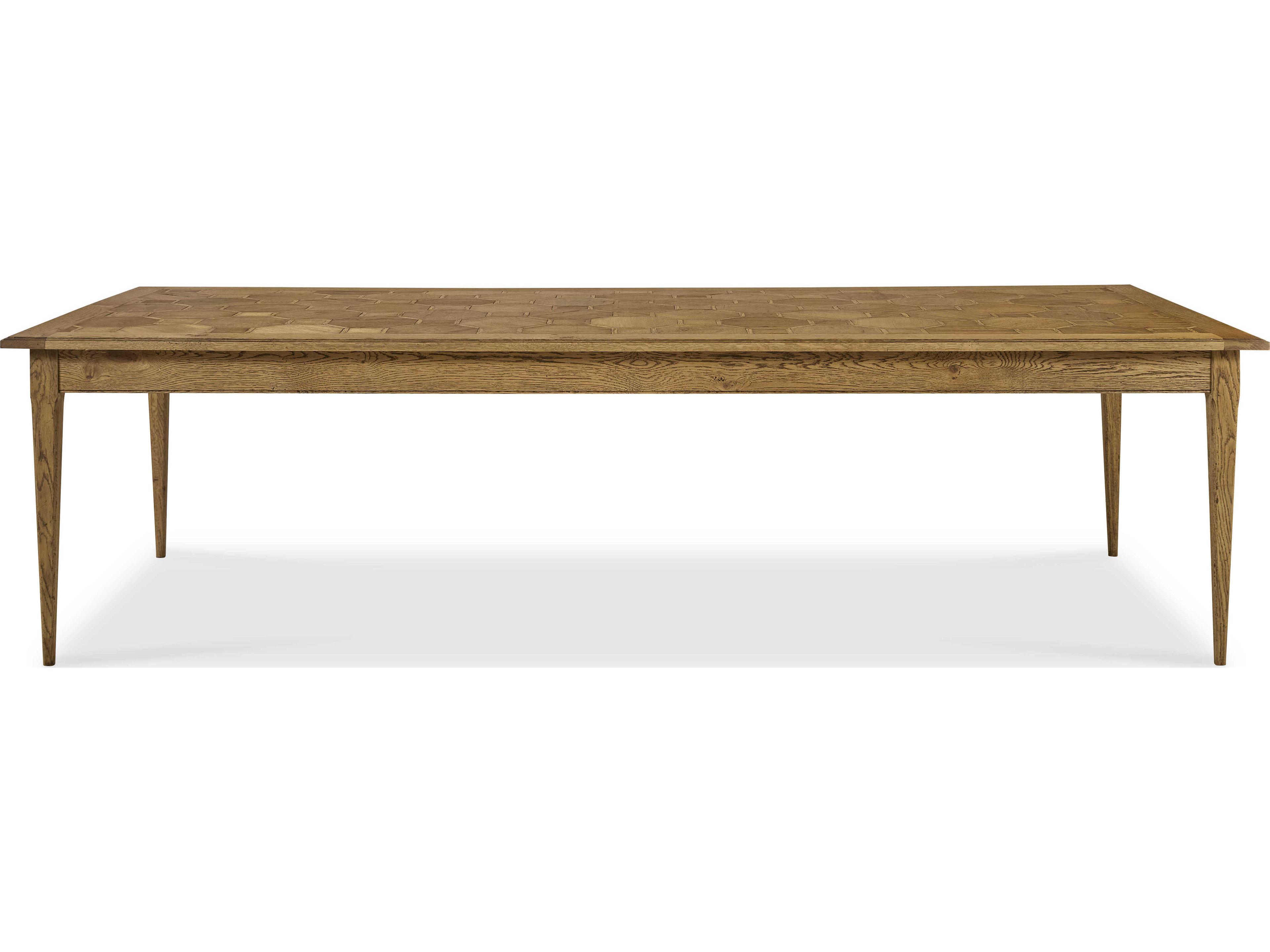 Century Furniture Grand Tour Parquet Rectangular Wood Dining Table