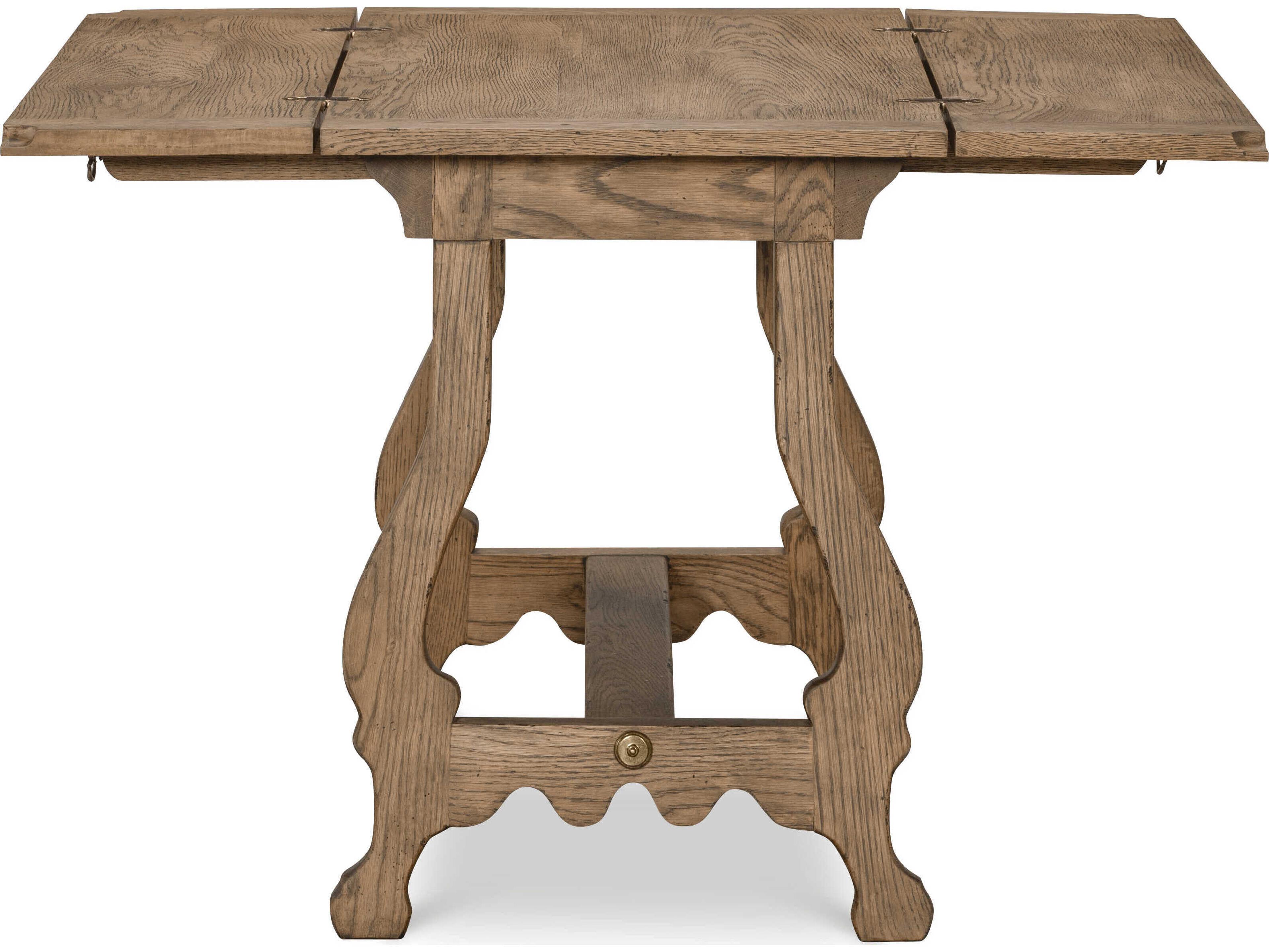 Century Furniture Grand Tour Manning Rectangular Wood End Table