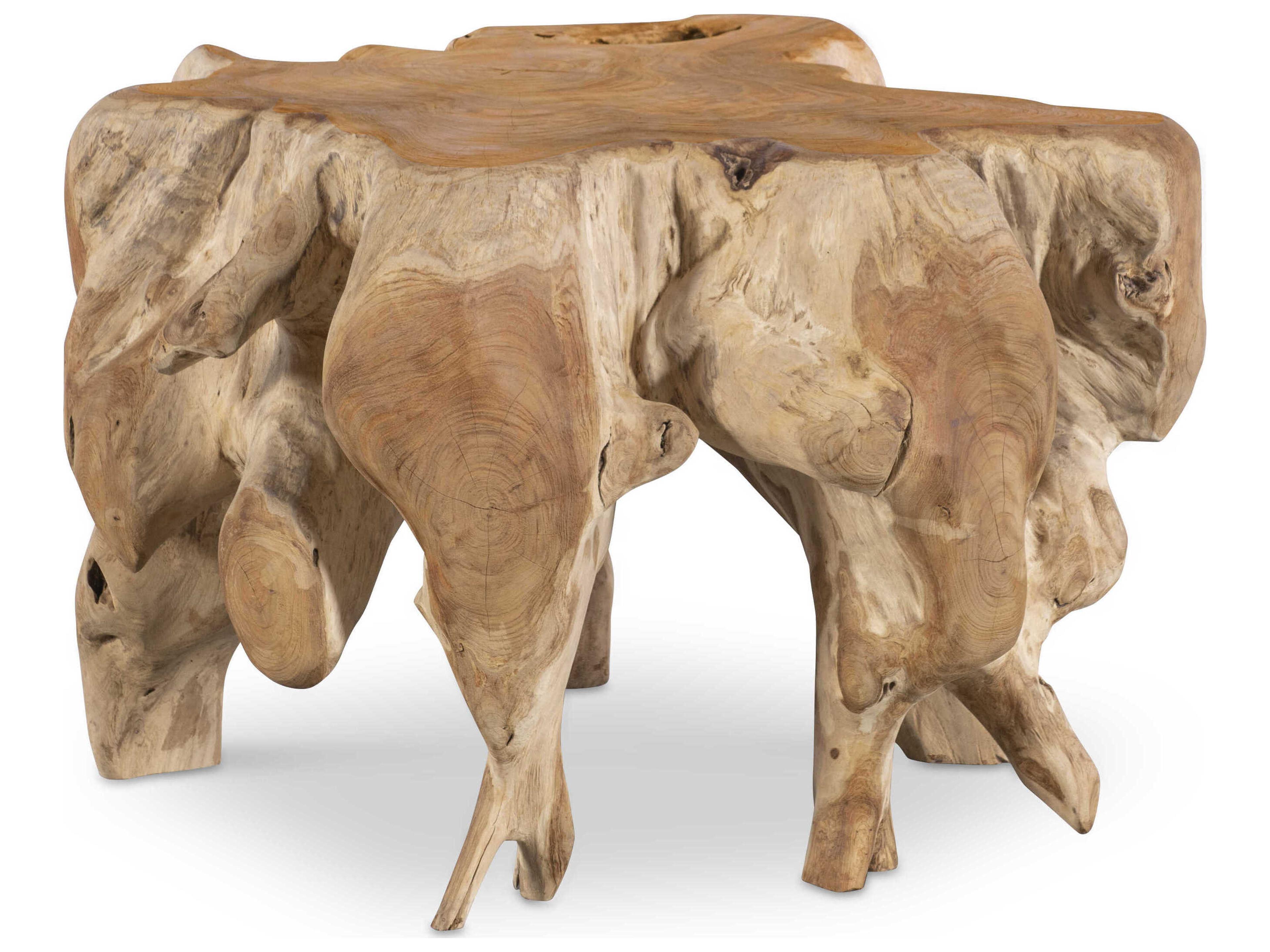 Century Furniture Grand Tour Hunter Wood Natural End Table