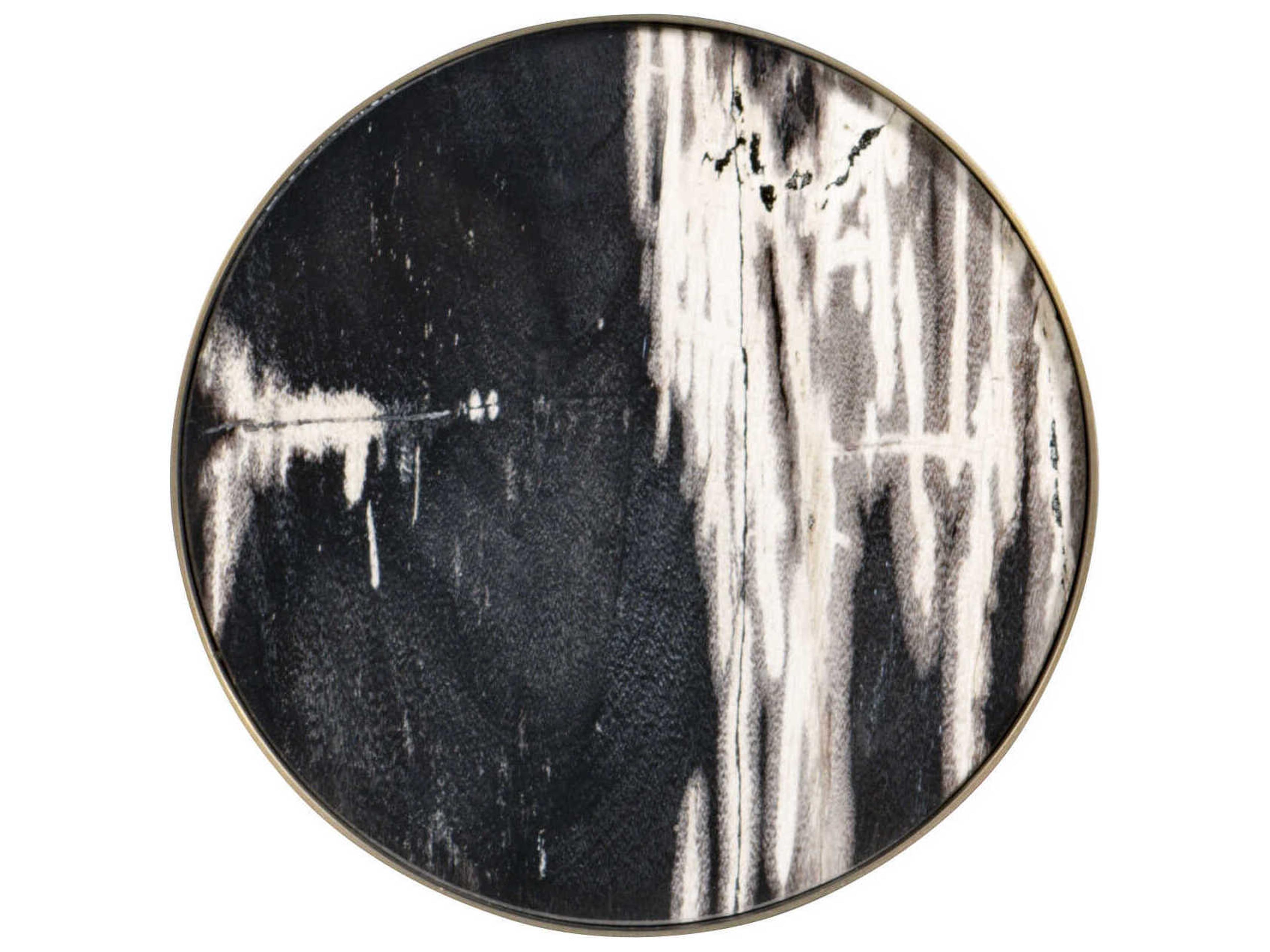 Century Furniture Grand Tour Acme Round Wood End Table