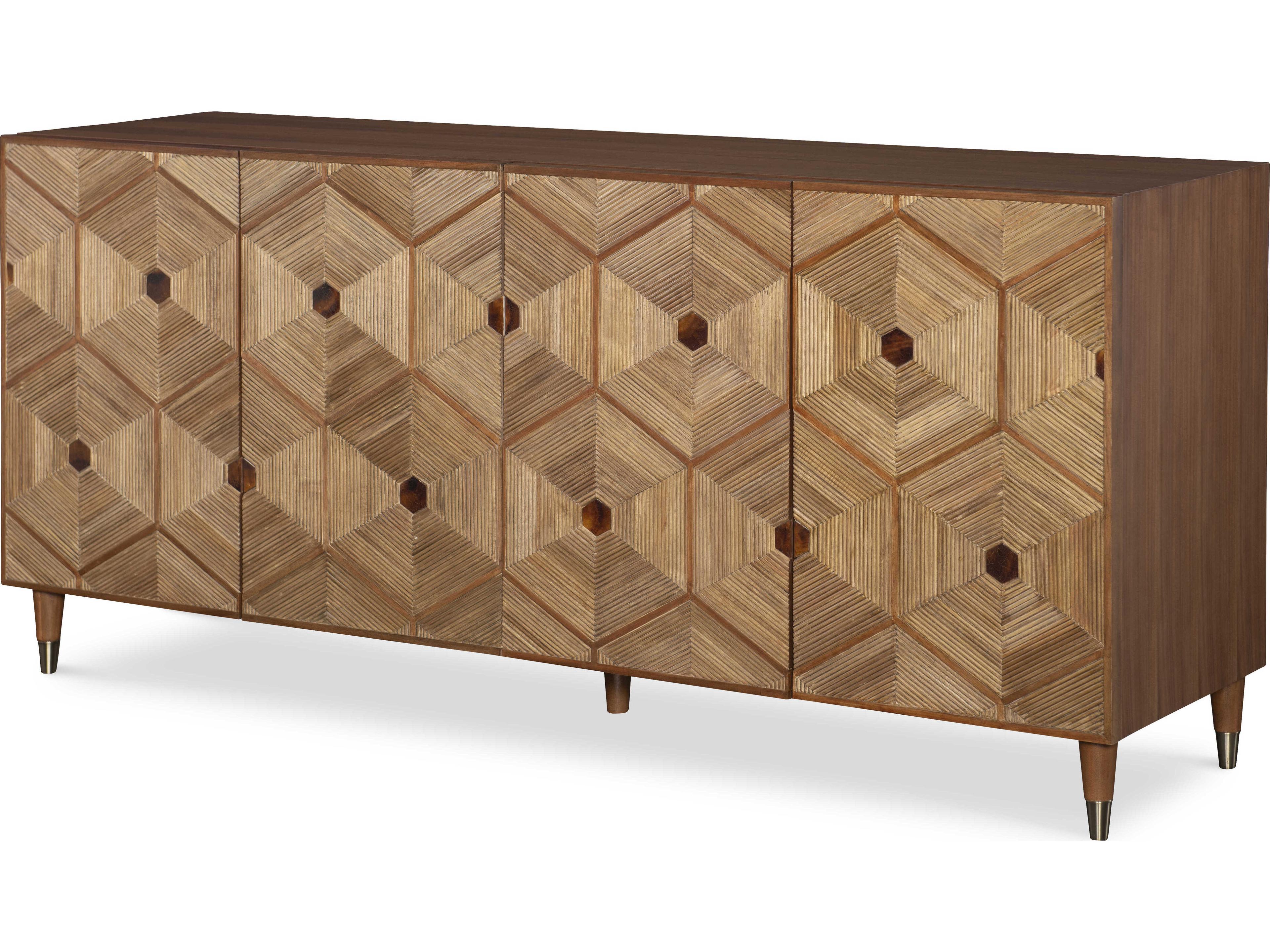 Grand Tour Cantata 76" Oak Wood Sideboard
