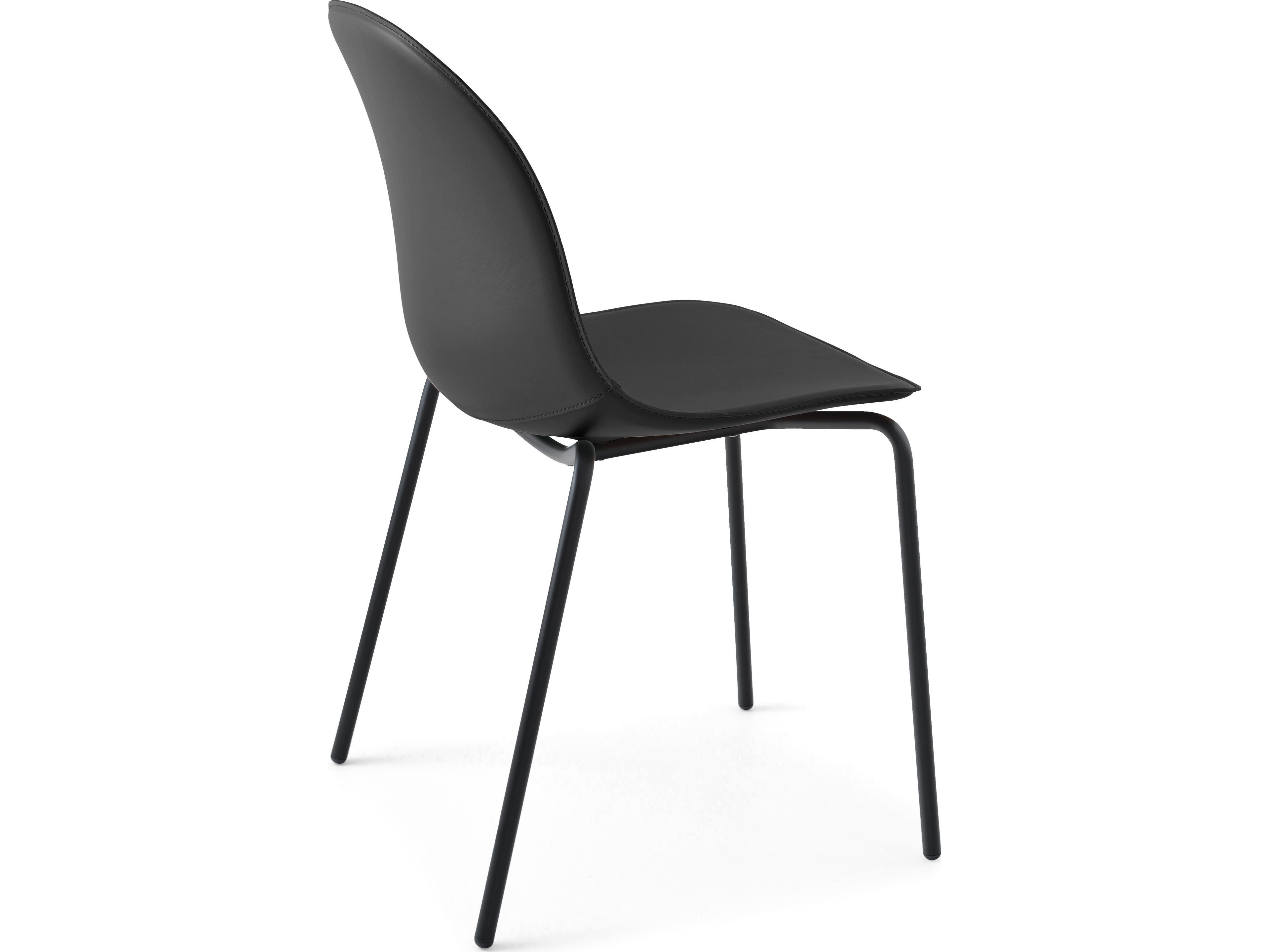 Connubia Academy Black Armless Dining Chair